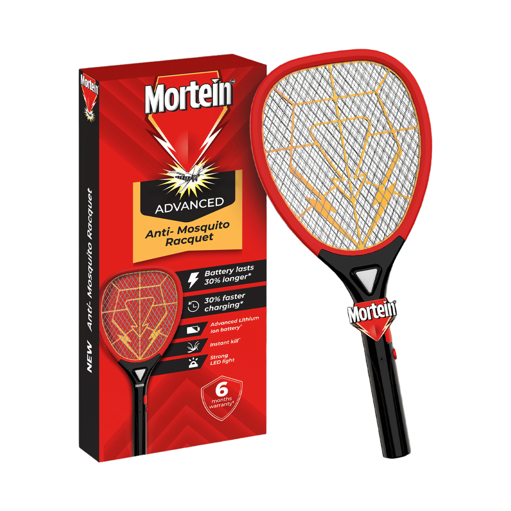 Mortein Advanced Anti Mosquito Racquet - Rechargeable