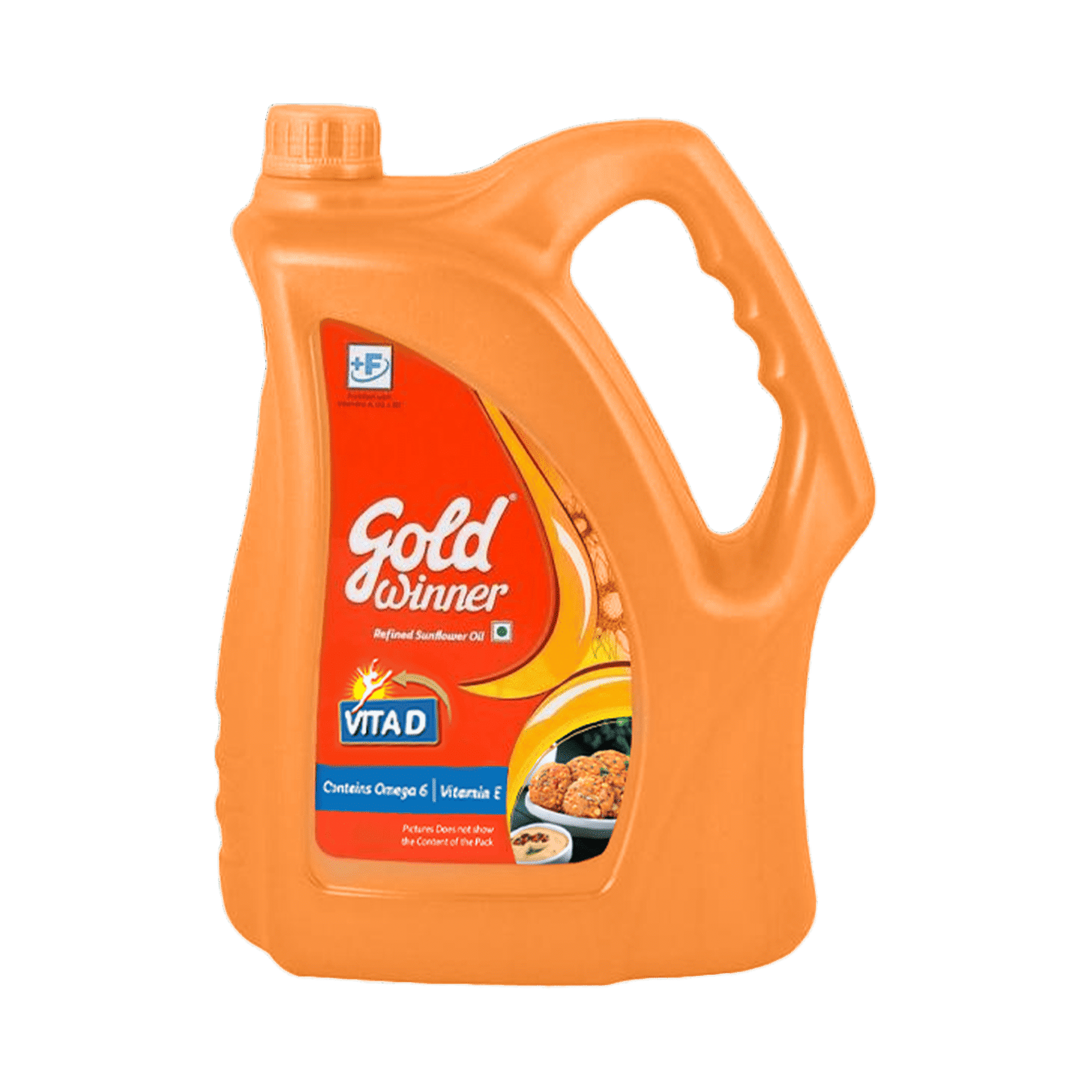 Gold Winner Vita D3+ Refined Sunflower Oil 5L