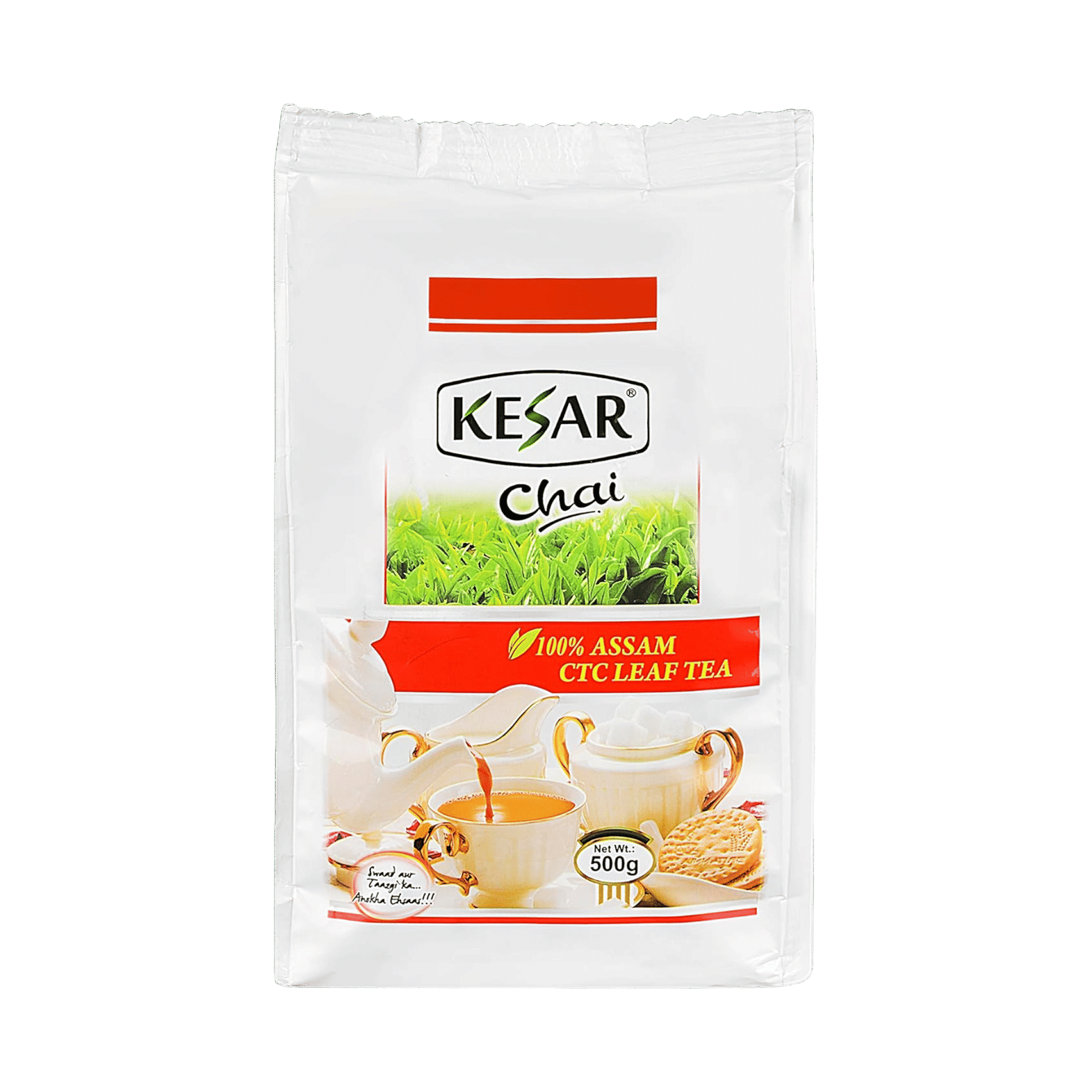 Kesar Chai Premium Assam CTC Leaf Tea 500 g - Image 1
