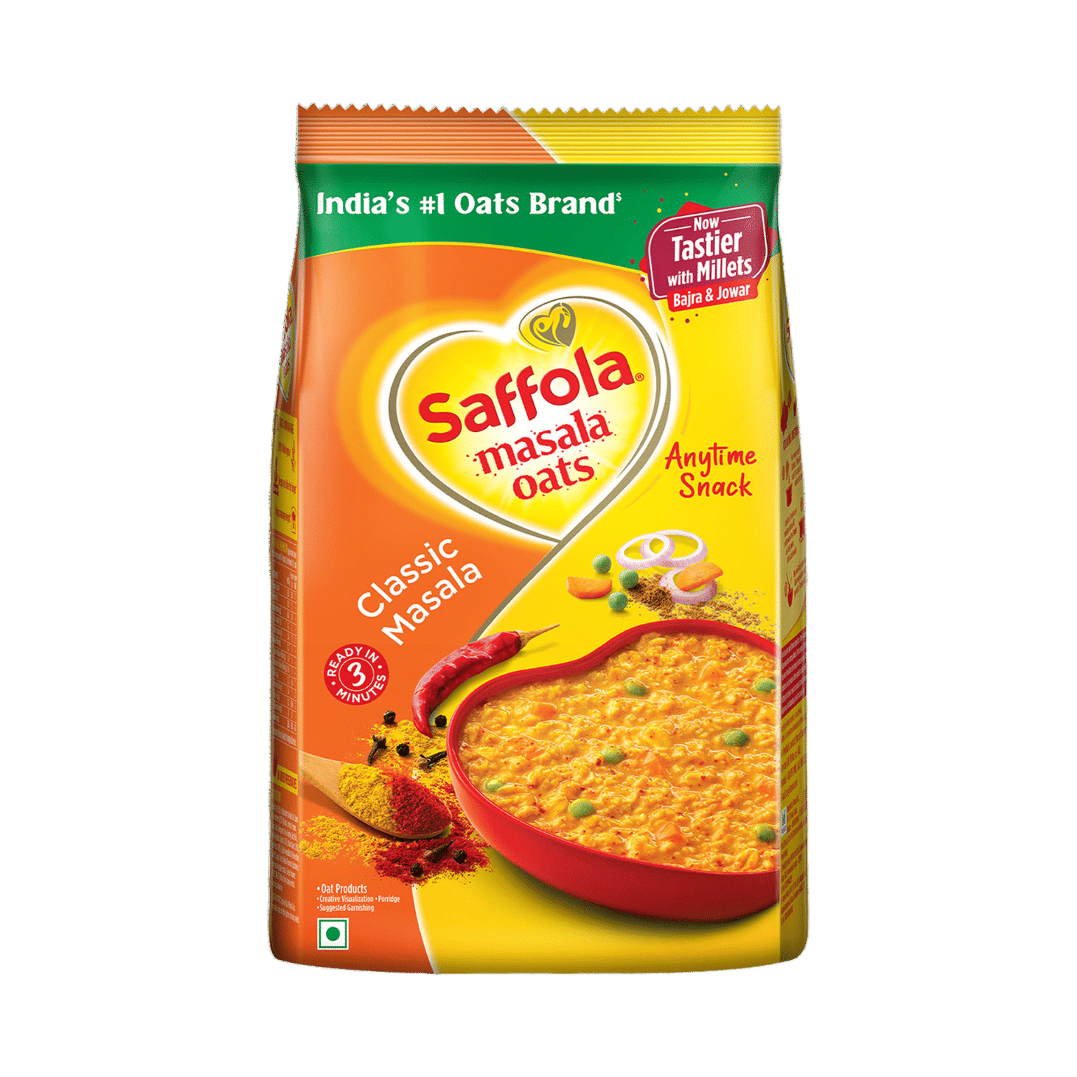 Saffola Classic Masala Oats - Image 1