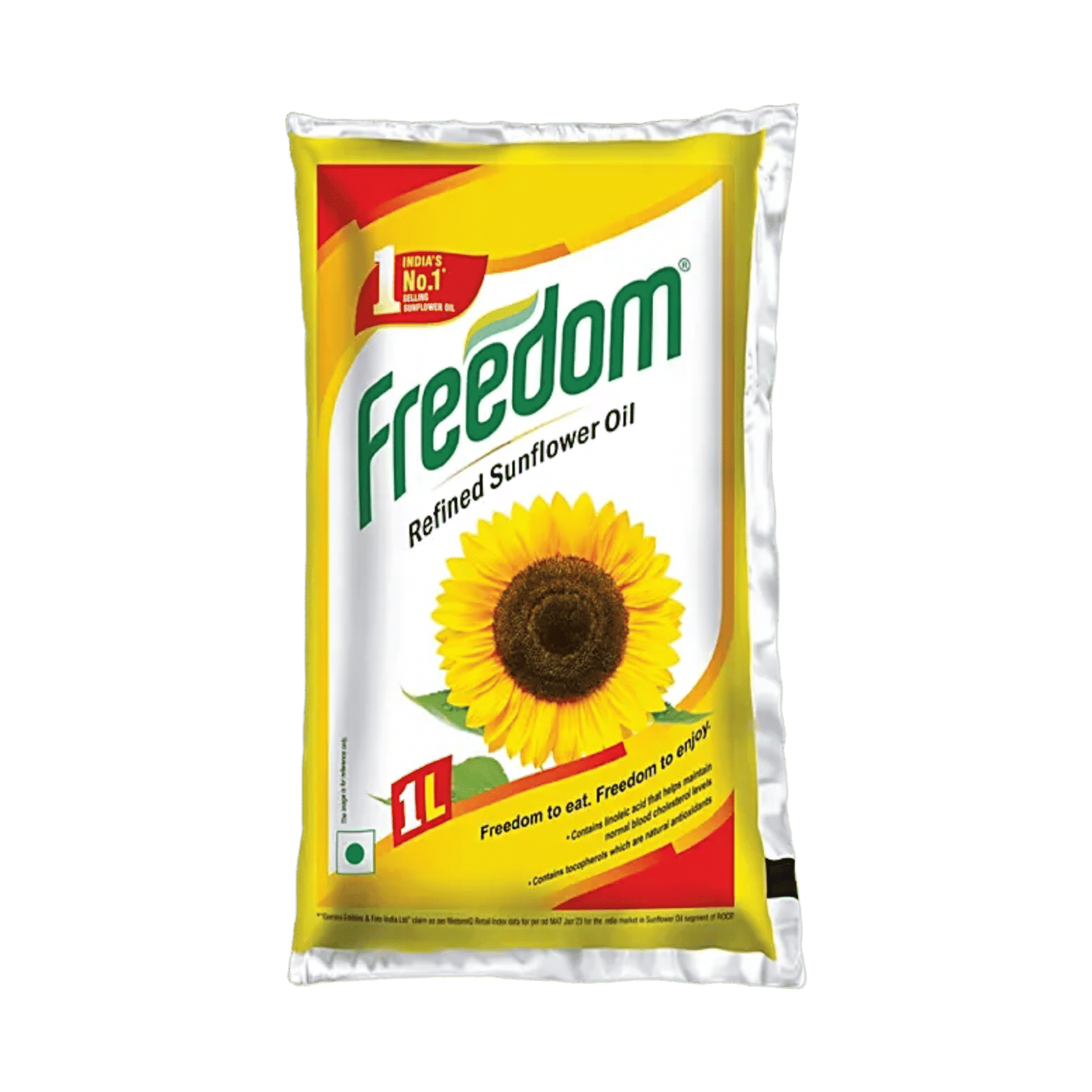 Freedom Refined Sunflower Oil 1 L - Image 1