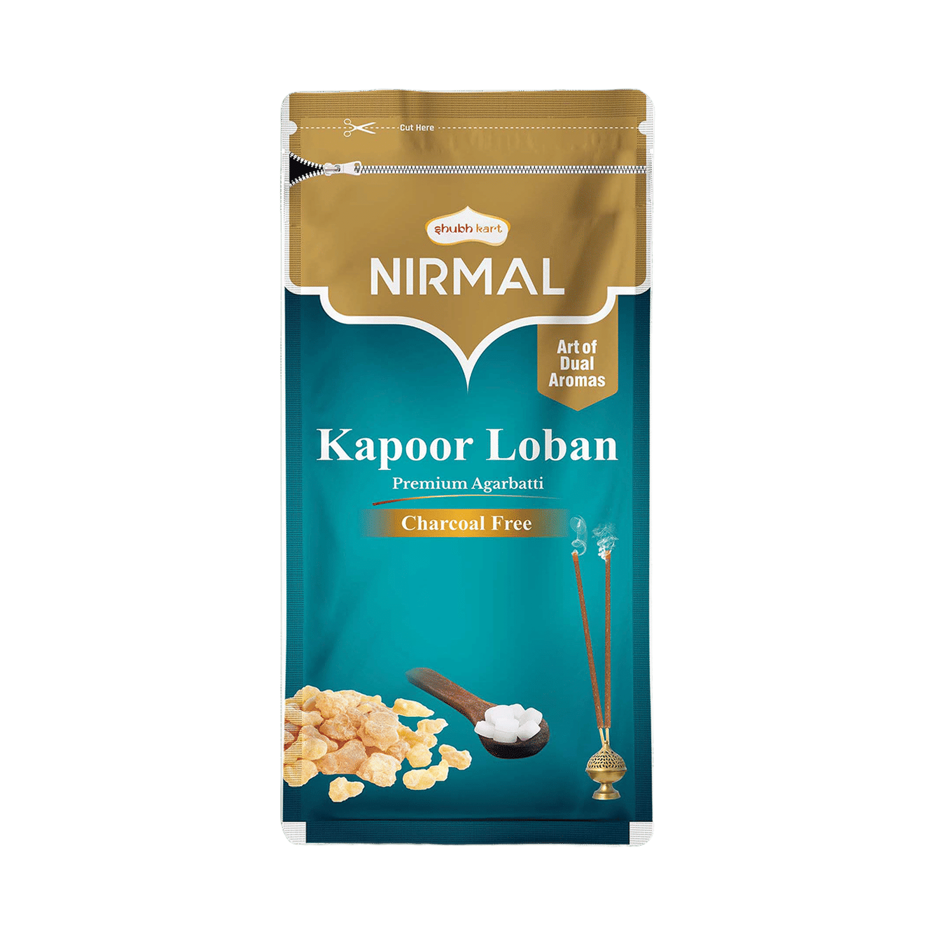 Buy Shubhkart Nirmal Kapoor Loban Agarbatti Zipper Online (150 g