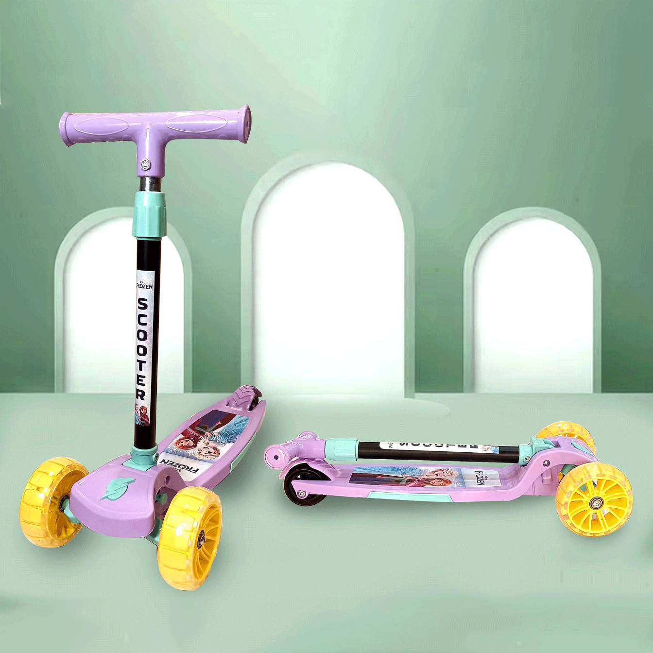 kirico Buy Kriiddaank Frozen Adventure 3-Wheel Kick Scooter - Light Up