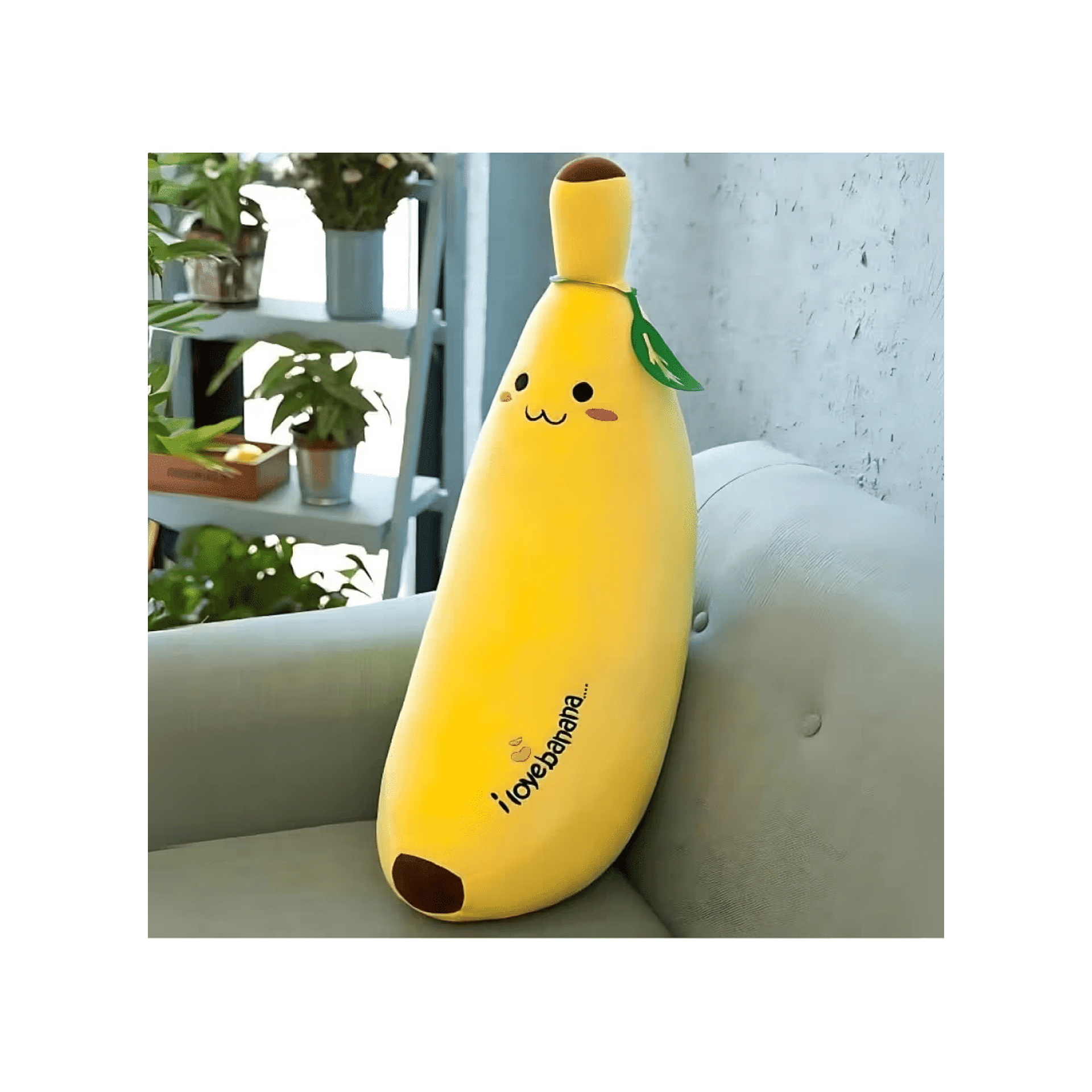 Hug 'n' Feel Banana Soft Sleeping Pillow - Image 5