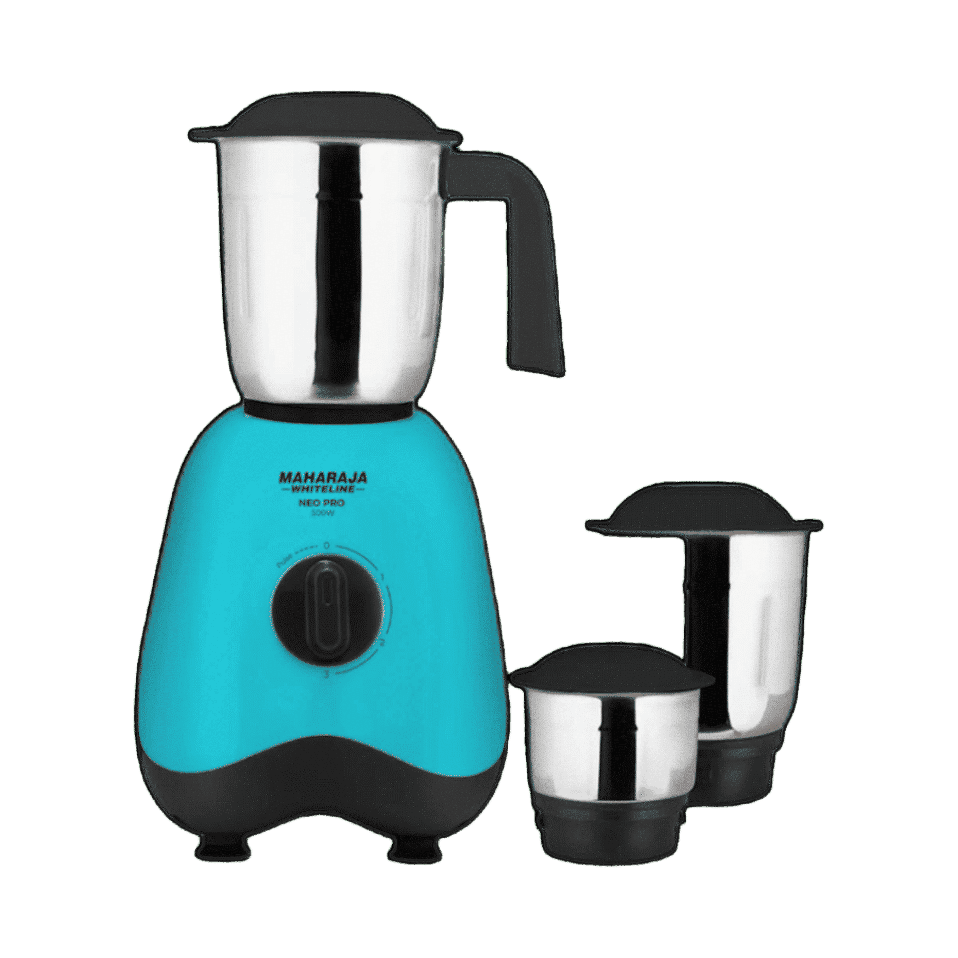Buy Maharaja Whiteline Neo Pro MX-261 Mixer Grinder, 3 Jars, 500W
