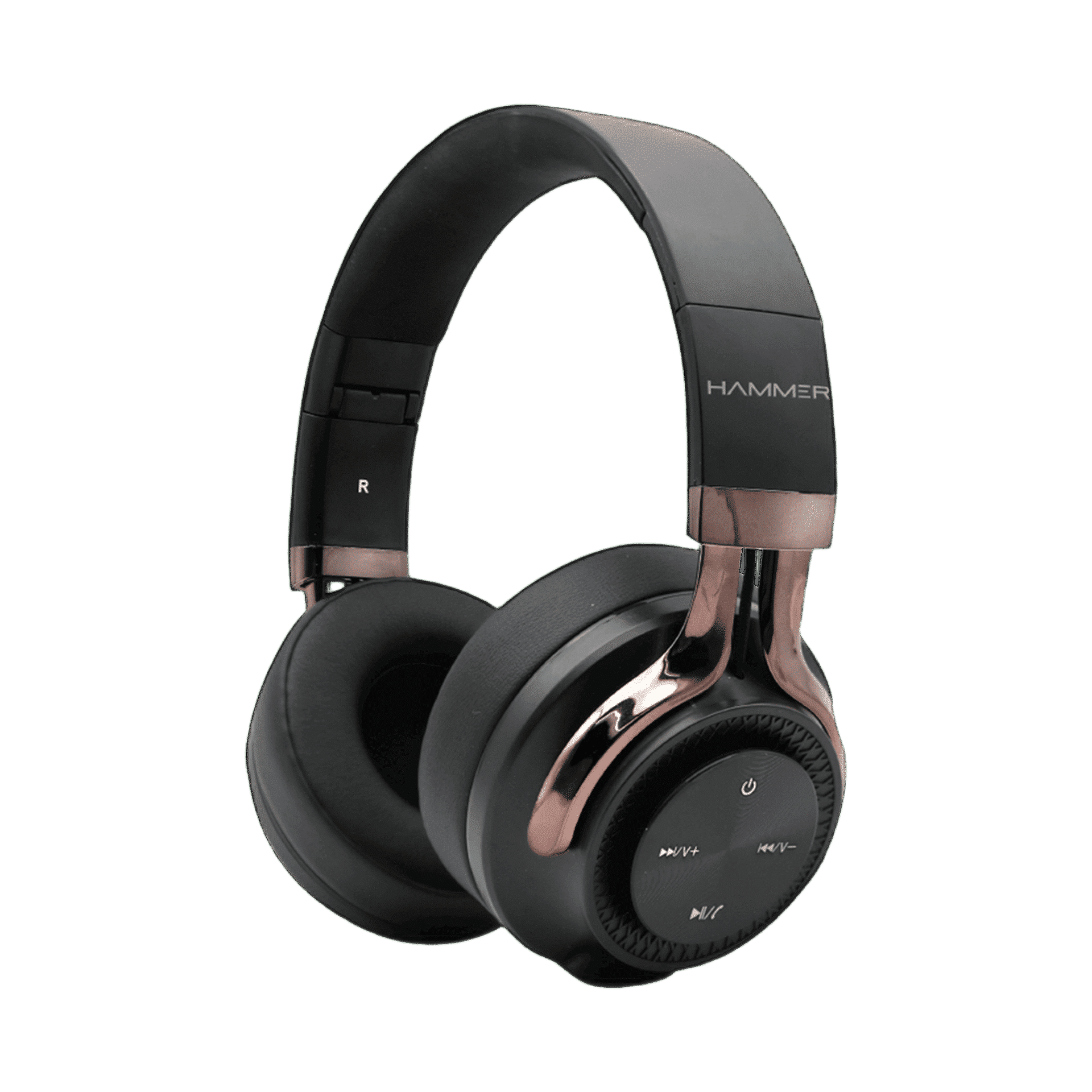 HAMMER Bash Over-Ear Wireless Headphones (Black) - Image 1