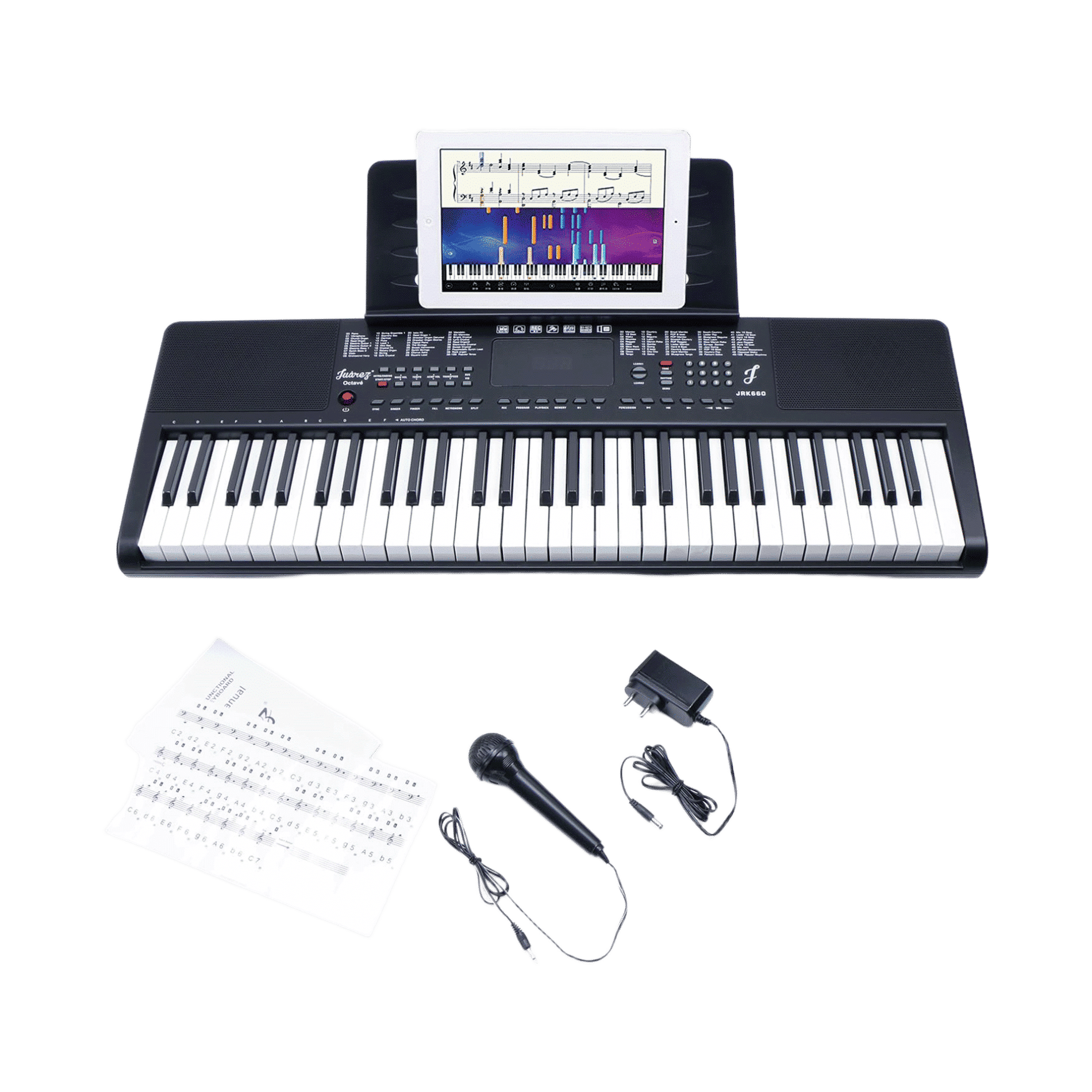 Buy Juarez Octave JRK660 61-Key Portable Keyboard Online () At