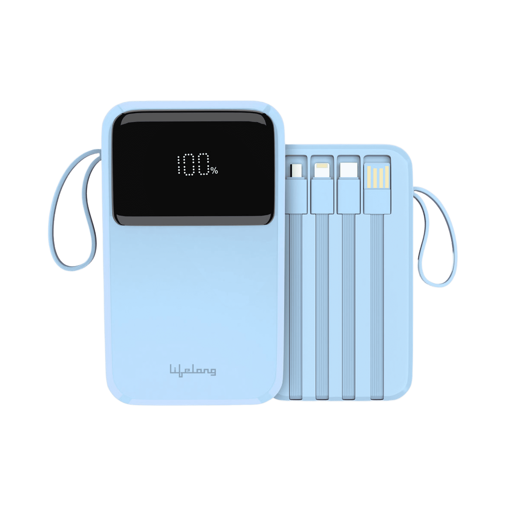 Lifelong ZenCharge 20000 mAh Blue Power Bank - Image 1