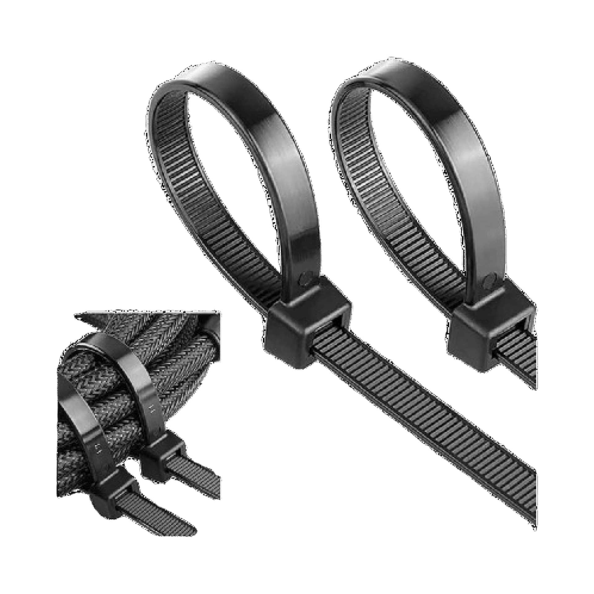 Buy UtiliKart Cable Nylon 200mm Zip Ties (Black) Online (1 Piece