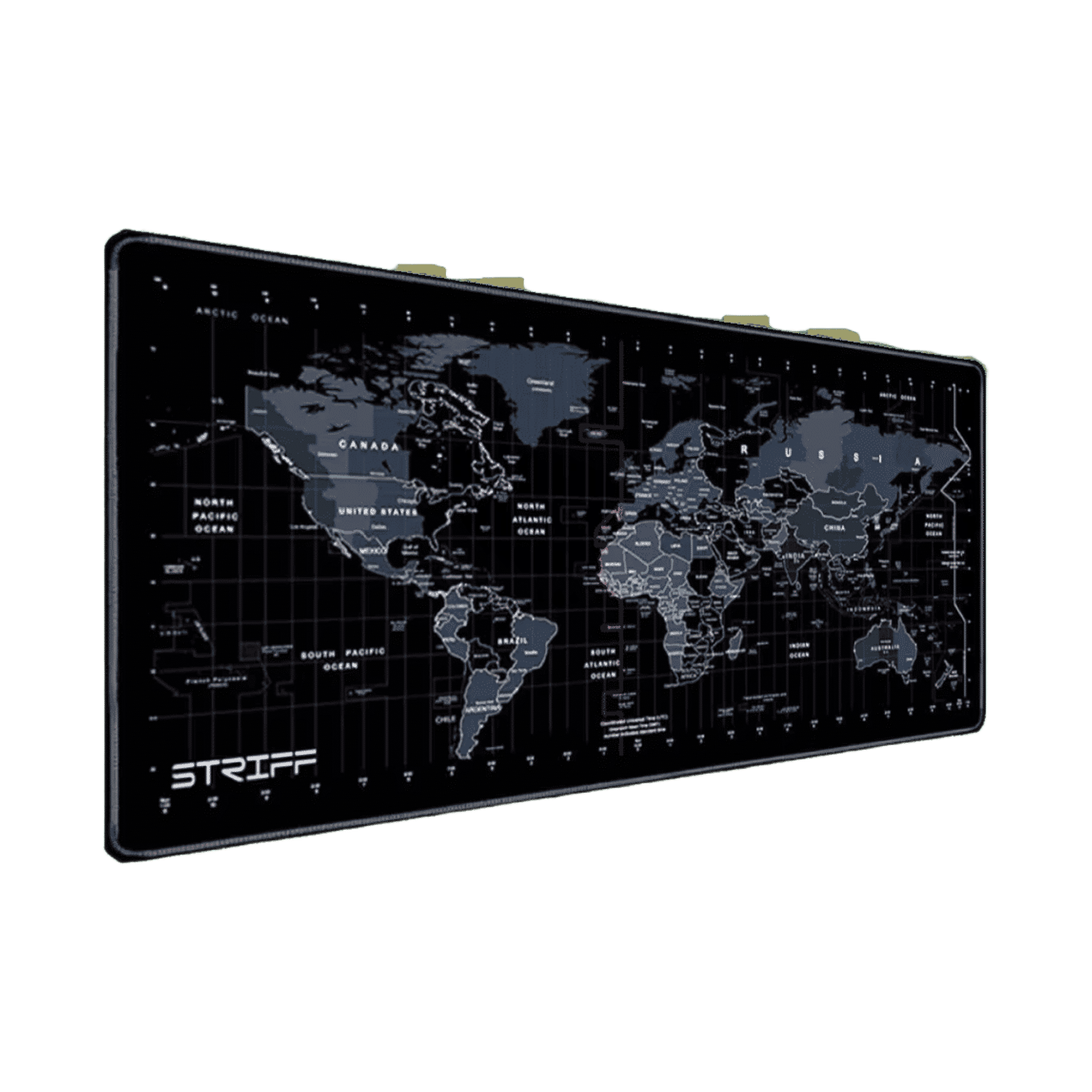 Buy STRIFF World Map Extended Size Gaming Mouse Pad, 800x300x2mm