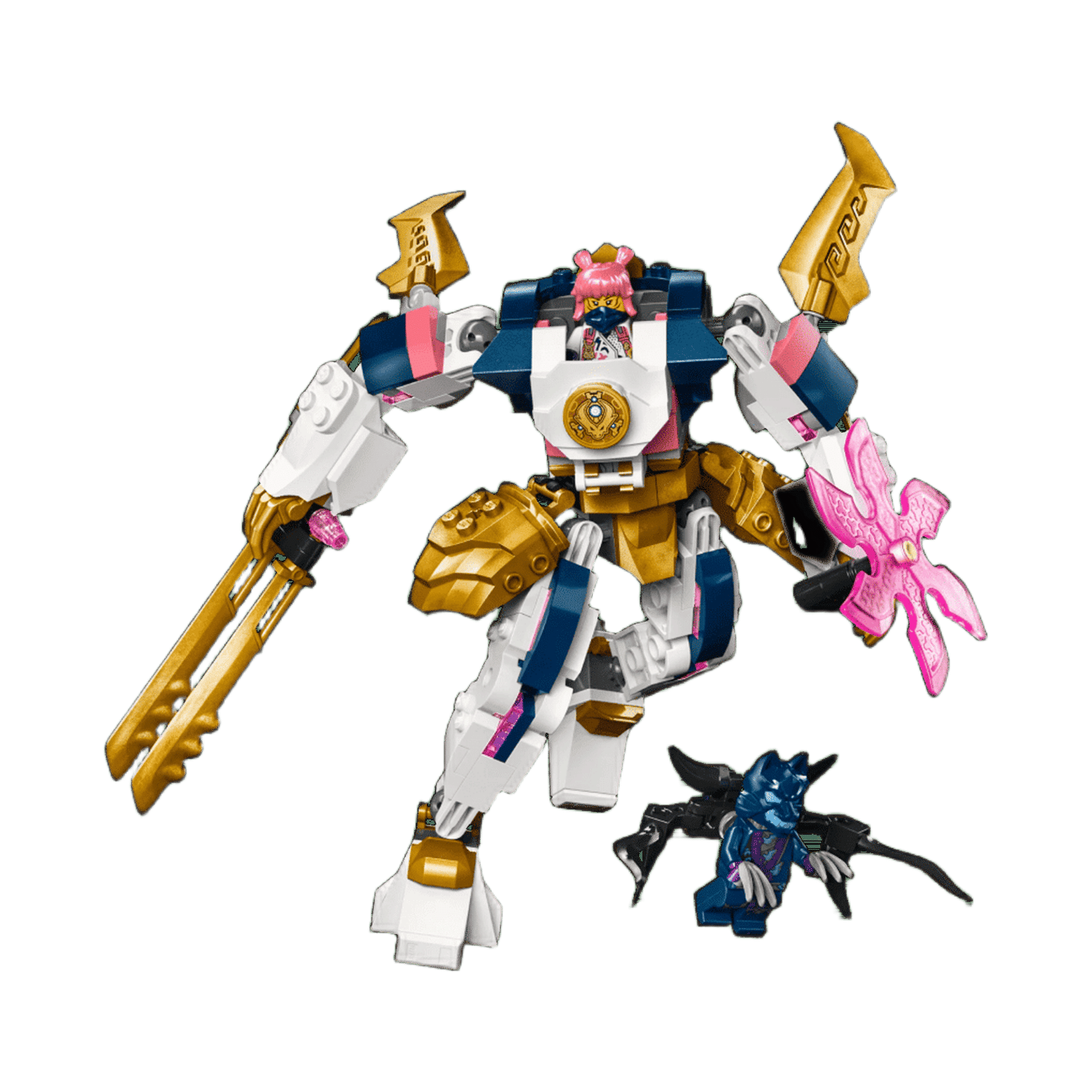 Buy LEGO NINJAGO Sora's Elemental Tech Mech Toy 71807 Online () At