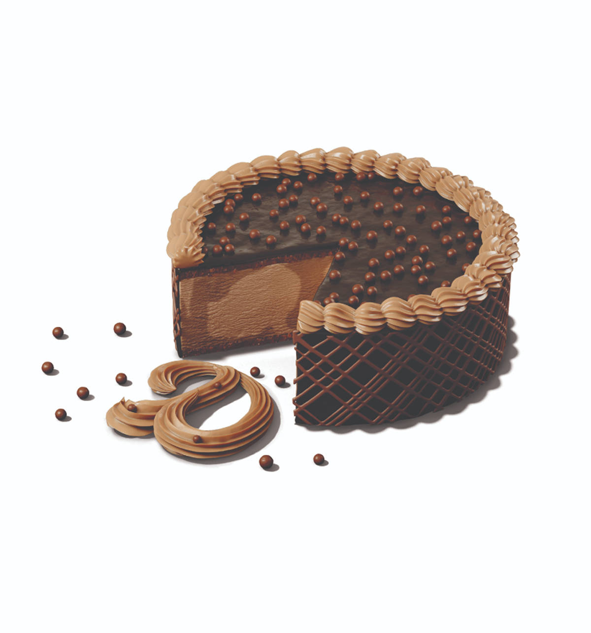 Buy Dinshaw's Missisippi Dark Chocolate Cake Ice Cream Online