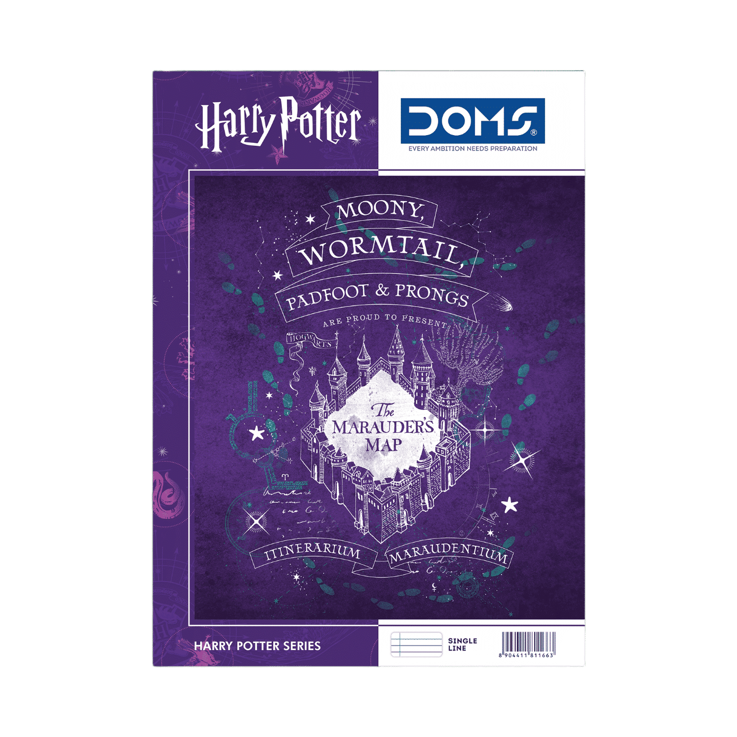 Doms Harry Potter Single Line Exercise Notebook 29.7x21 cm 1 Pieces - Image 8