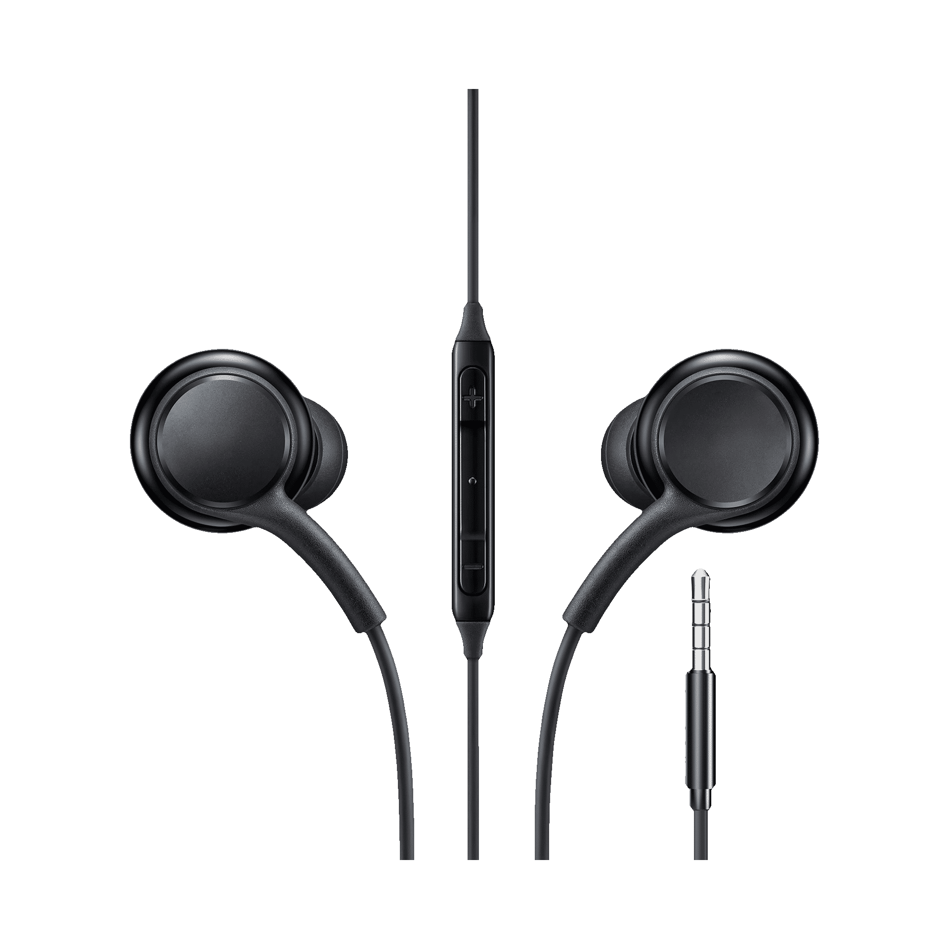 Hammer 3.5mm Wired Earphones with Mic, Black - Image 1