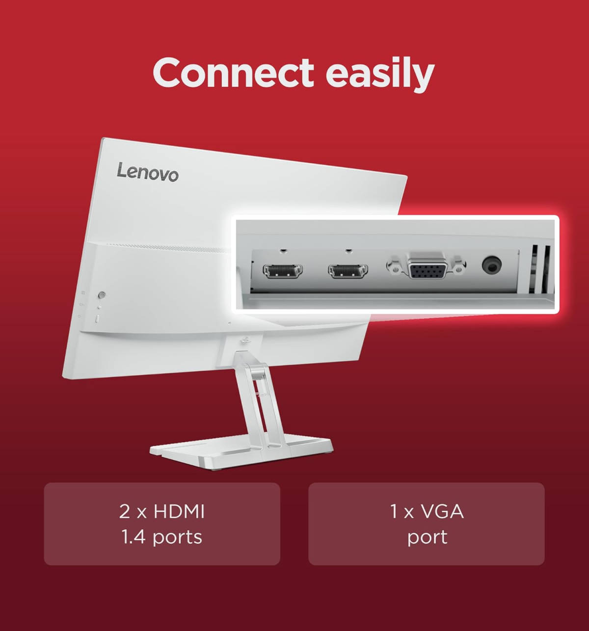 Lenovo L27-4C 27 inch IPS Monitor - Image 6