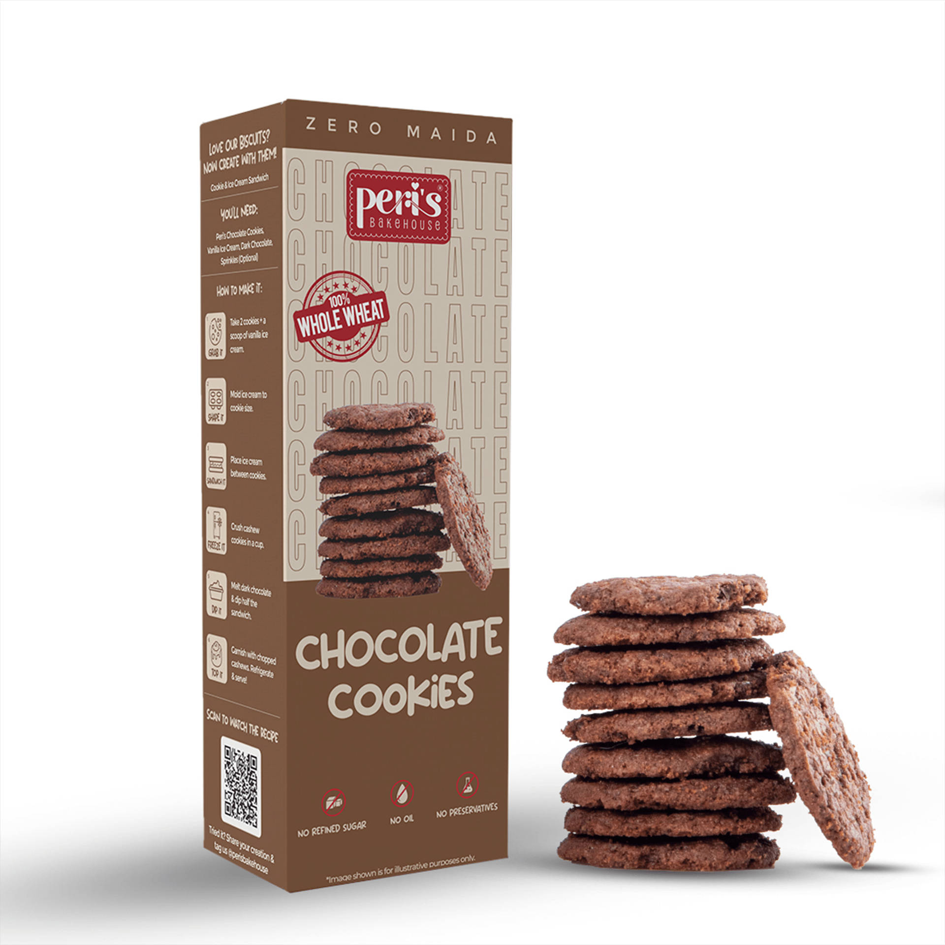 Buy Peri's Bakehouse Chocolate Cookies Online () At Best Price