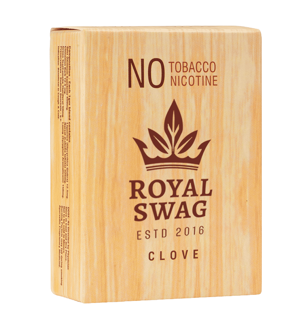 royal cigarette price Swag Ayurvedic Herbal Cigarettes 100% Tobacco Free 100% Nicotine Free Cigarettes Regular Flavour (Pack of 20) : Health & Household Royal Swag Clove Cigarettes 20