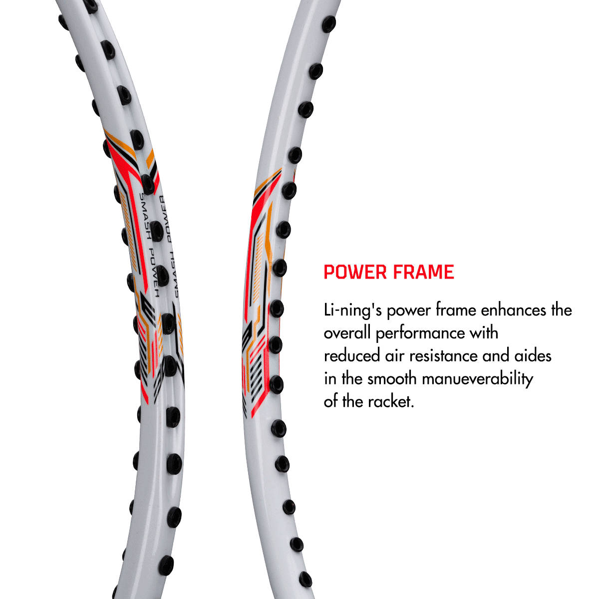 Li-Ning XP-90-IV Set of 2 Strung Badminton Racket with Free Full Cover - Image 5