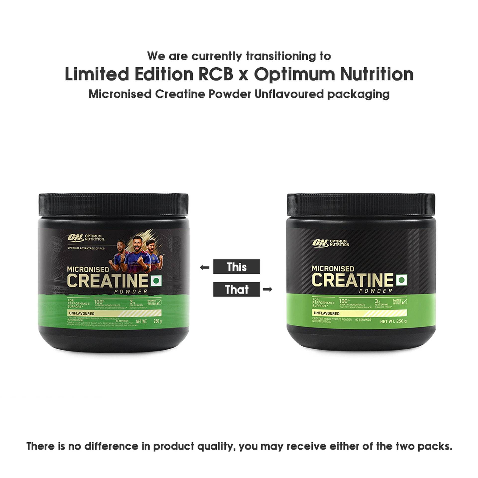 Optimum Nutrition Creatine Powder 250g - Image 4