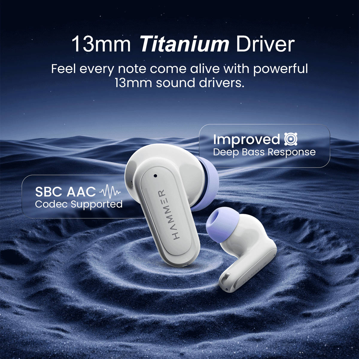 HAMMER Airflow Neo Earbuds 80H Grey - Image 5