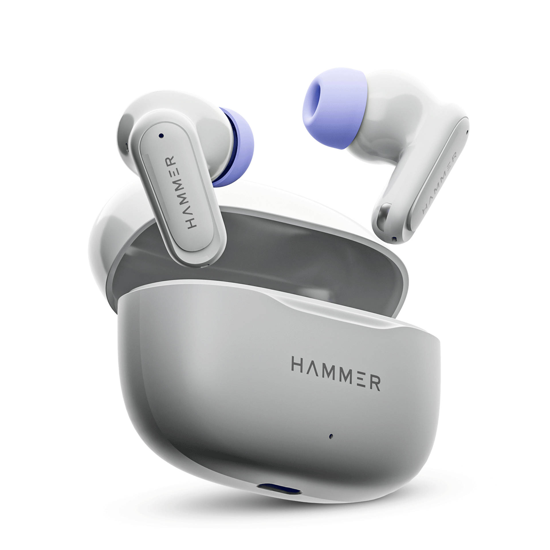 HAMMER Airflow Neo Earbuds 80H Grey - Image 1