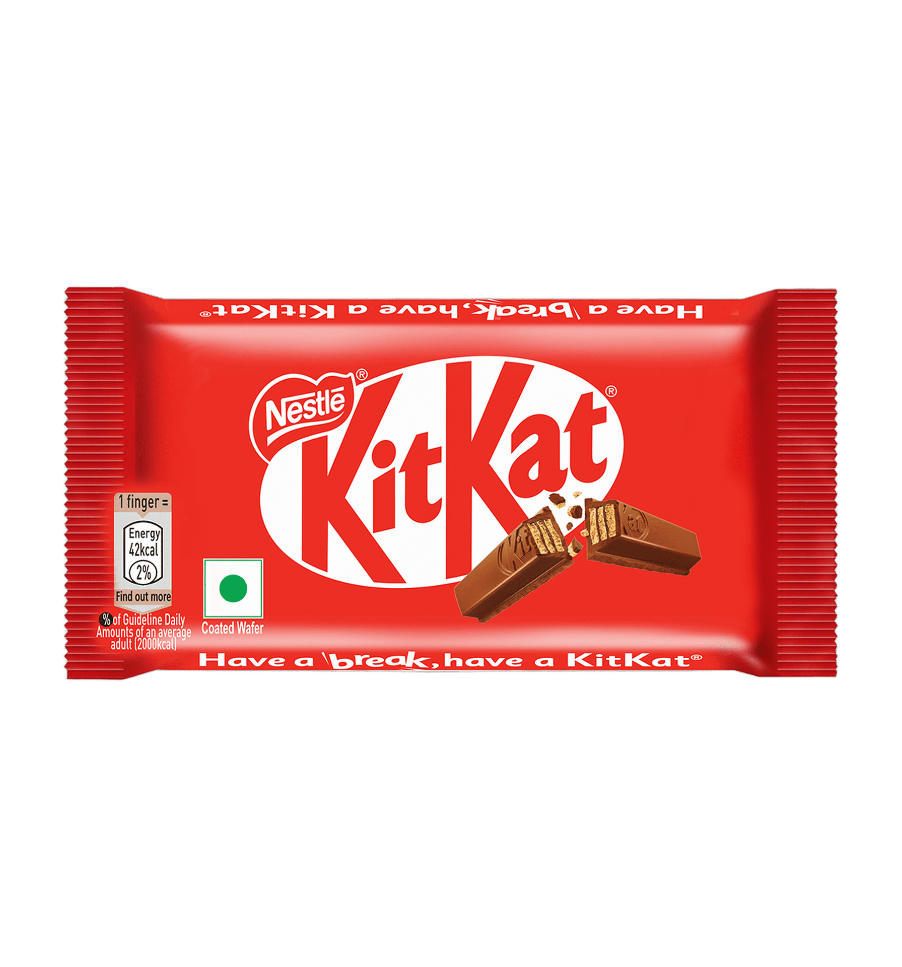 Buy KitKat 3 Fingers Choco Coated Wafer Bar Online (28.5 g) At