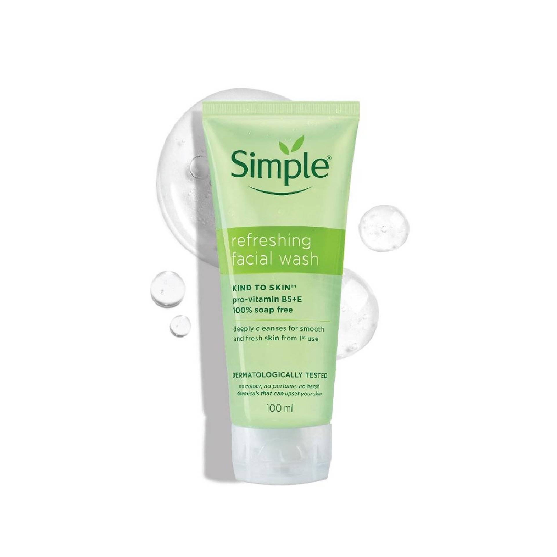 Simple Kind To Skin Refreshing Facial Wash 100ml