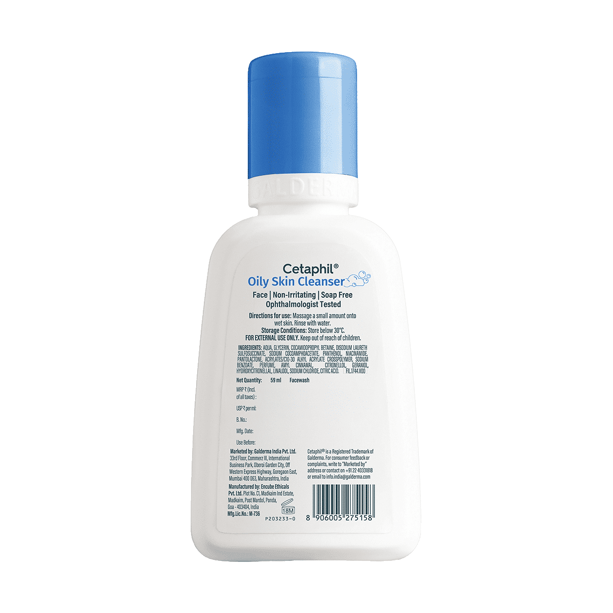 Cetaphil Oily Skin Cleanser 59ml - Image 2