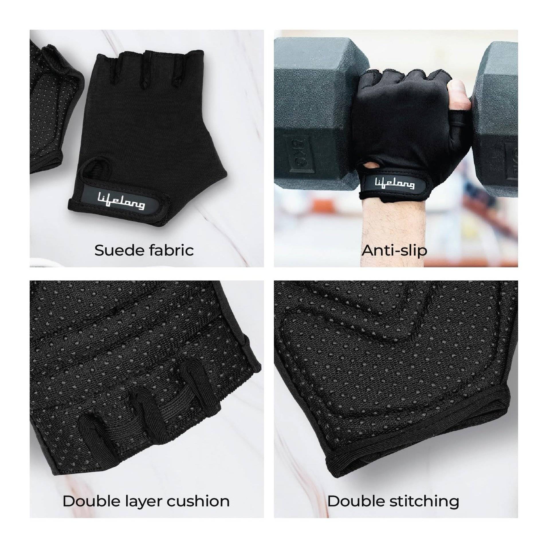 Lifelong Gym Gloves (Large) - Image 3