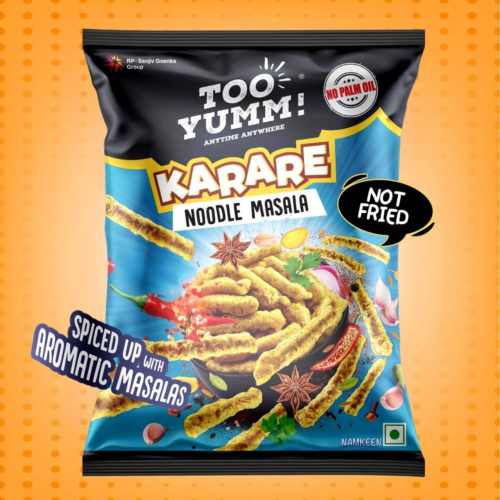 Buy Too Yumm Noodle Masala Karare, 60% Less Saturated Fats, No