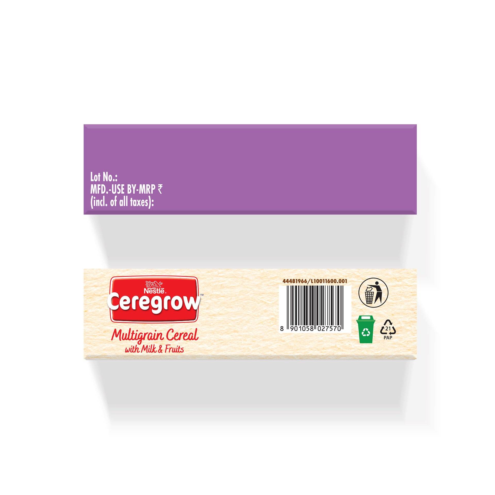 Ceregrow Growing Up Multigrain Cereal with Milk & Fruits 300g x 2 - Image 8