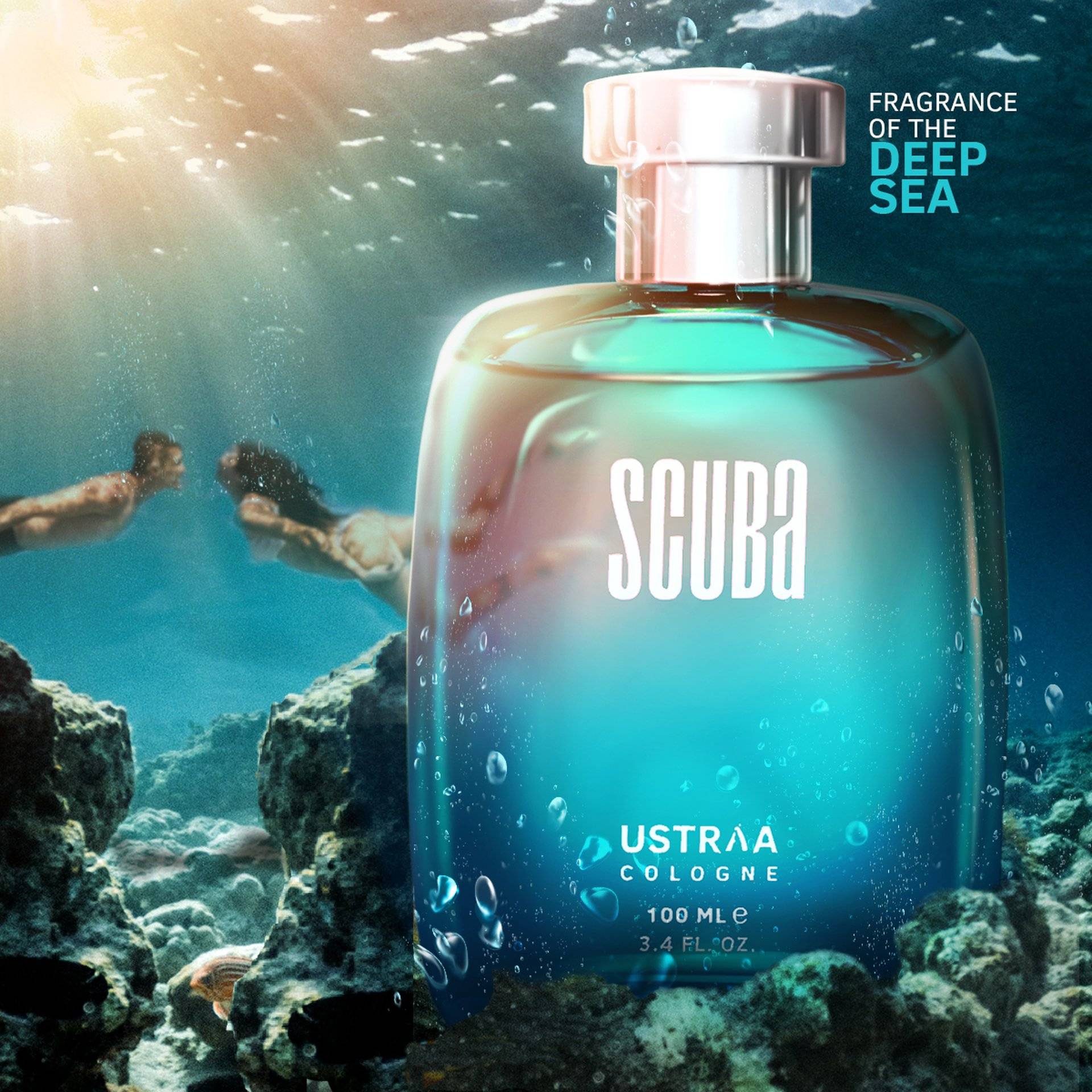 Ustraa Scuba Cologne 100 ml - Image 7