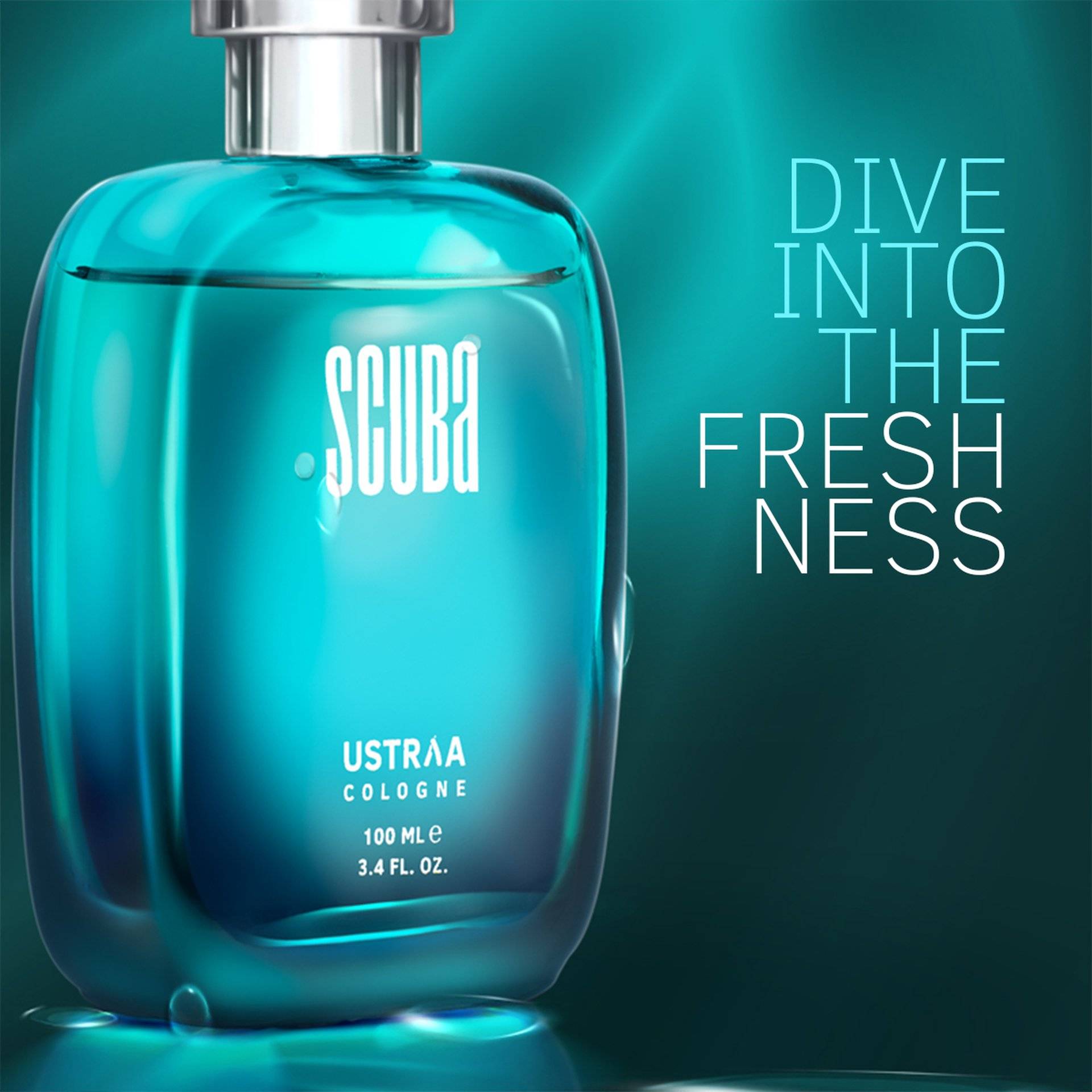 Ustraa Scuba Cologne 100 ml - Image 8