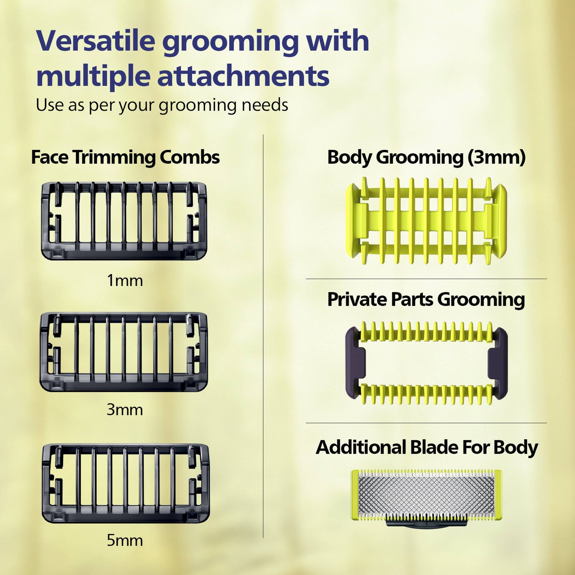 Philips OneBlade Gen Z Beard & Body Trimmer - Image 4