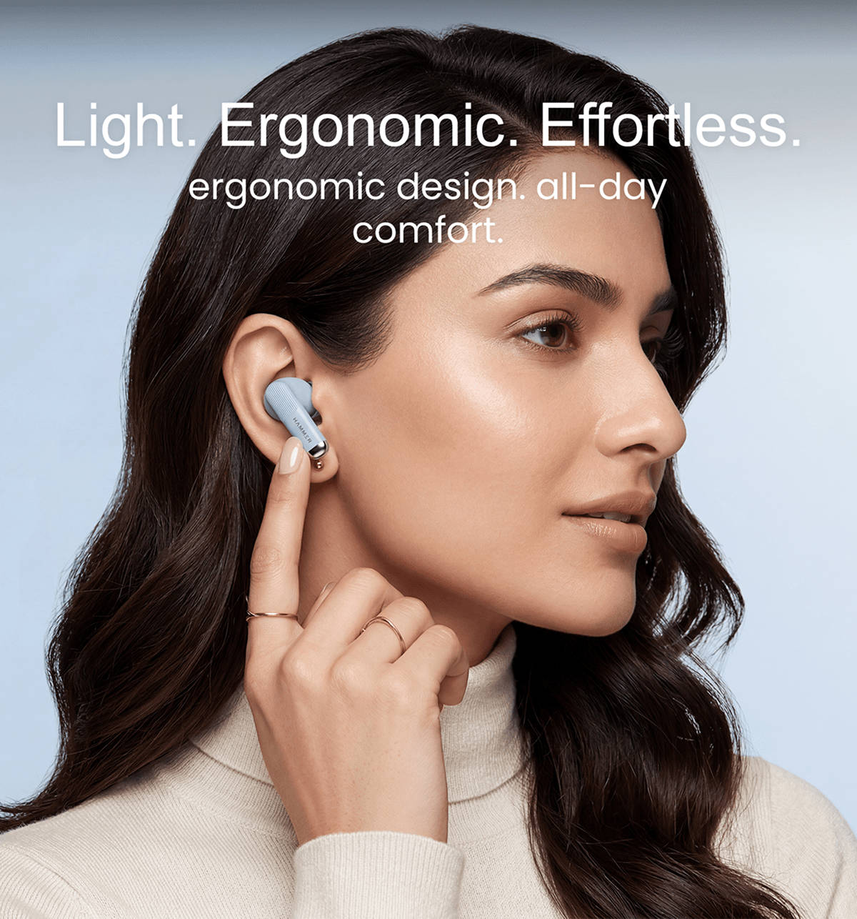 Hammer Airflow Flex Earbuds Blue - Image 5