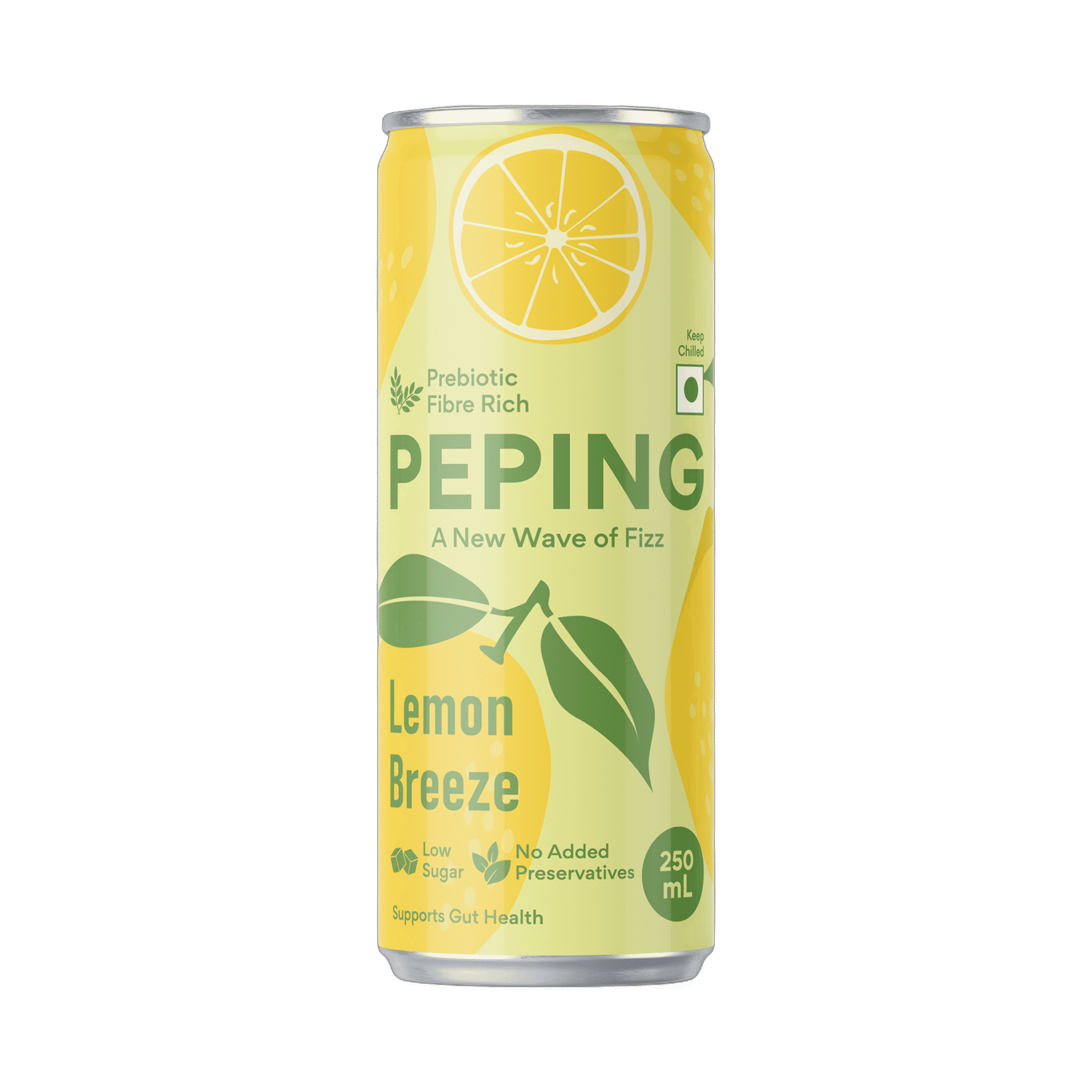 Buy Peping Lemon Breeze | Prebiotic Digestive Drink Online (250 ml