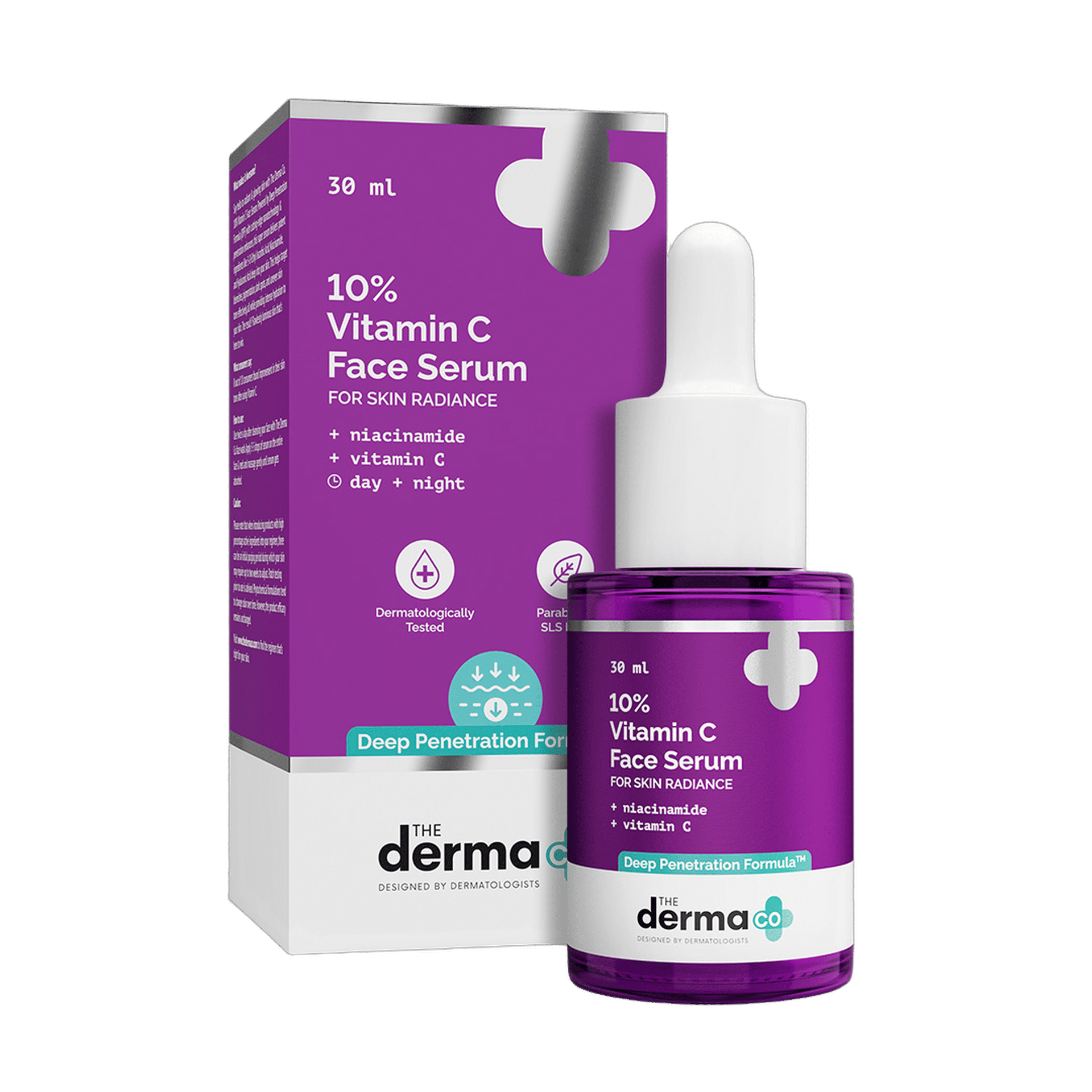 The Derma Co 10% Vitamin C & 5% Niacinamide Serum (30 ml)