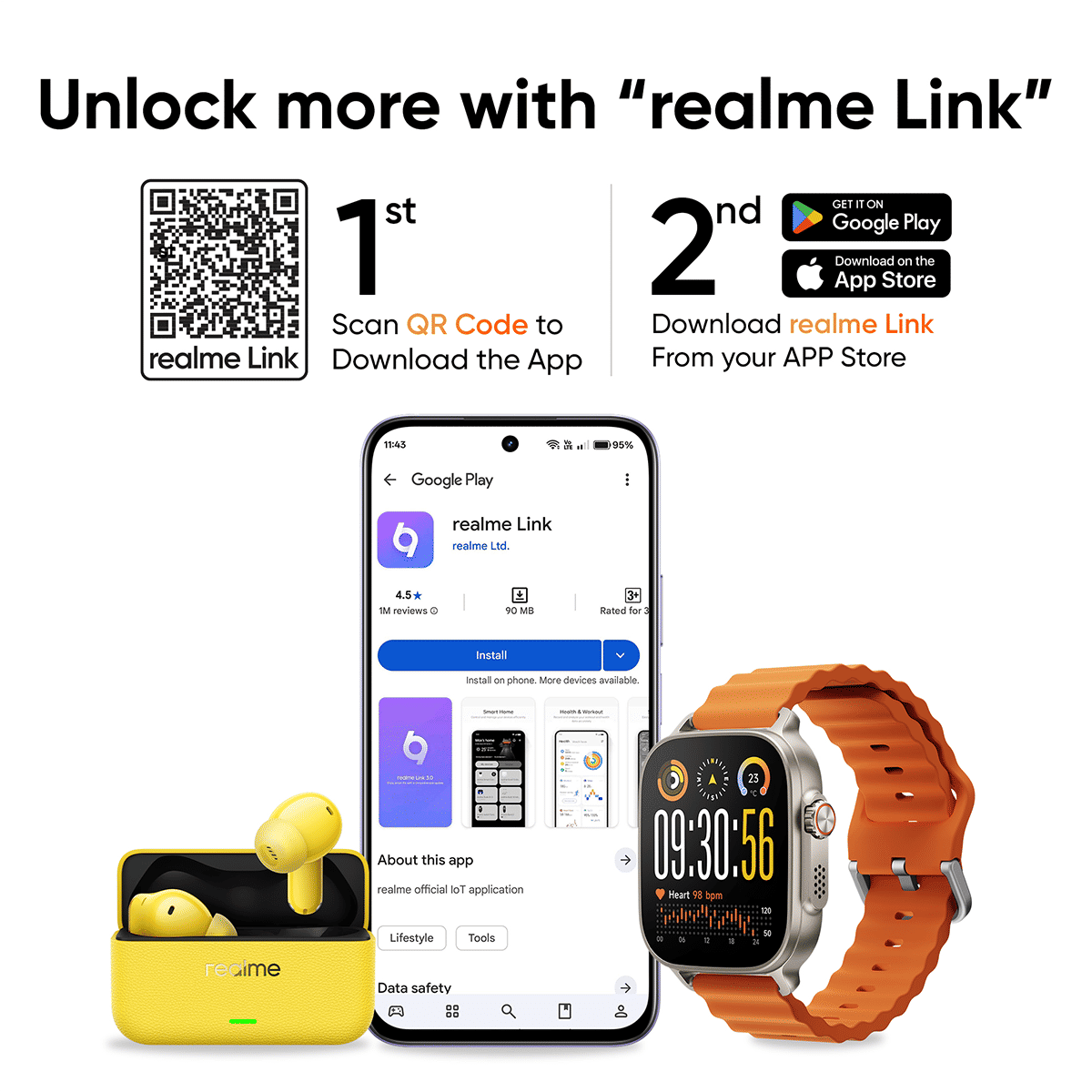 realme Buds T500 Pro ANC - Liquor Chocolate - Image 12