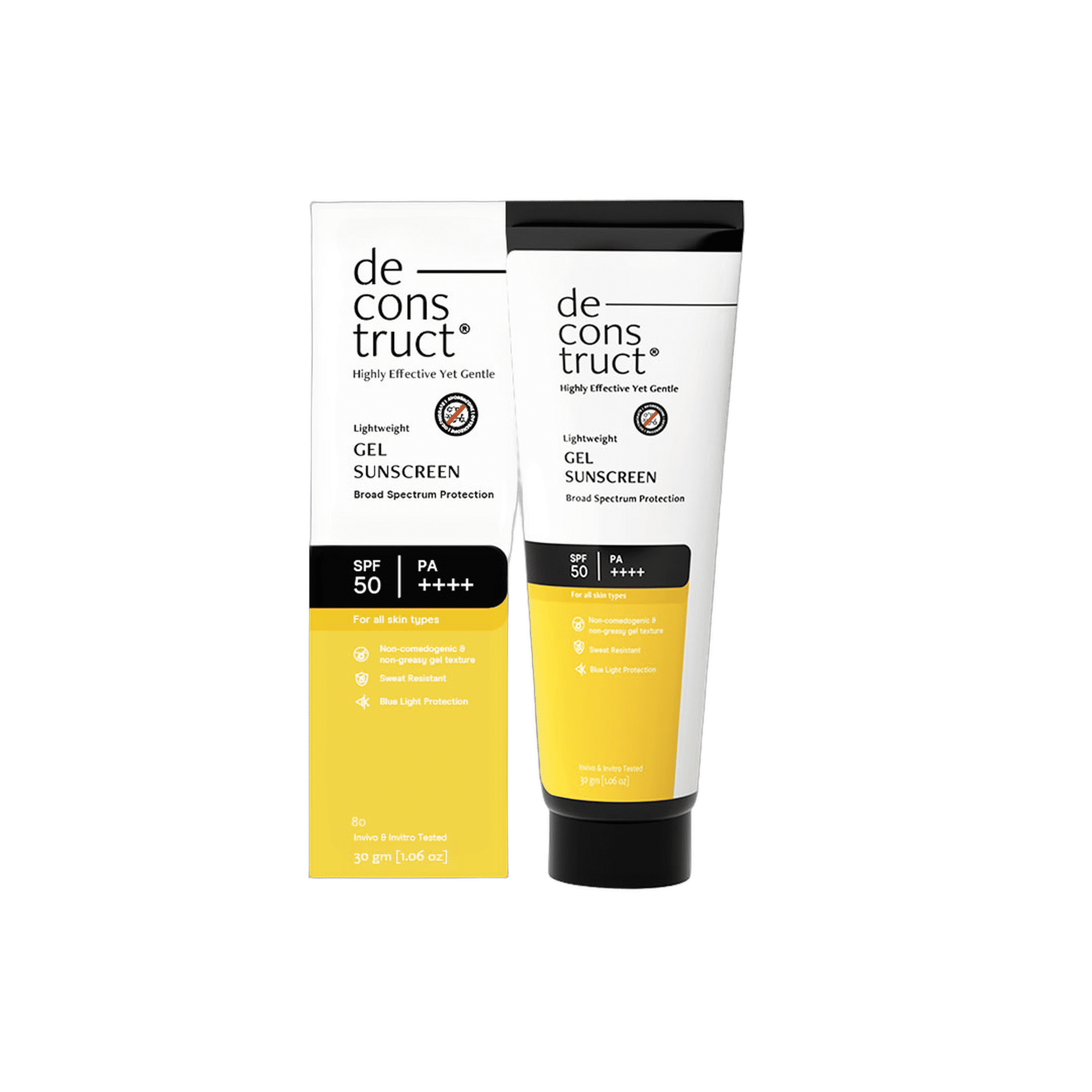 Deconstruct Gel Sunscreen SPF 50 PA ++++ 30g - Image 1