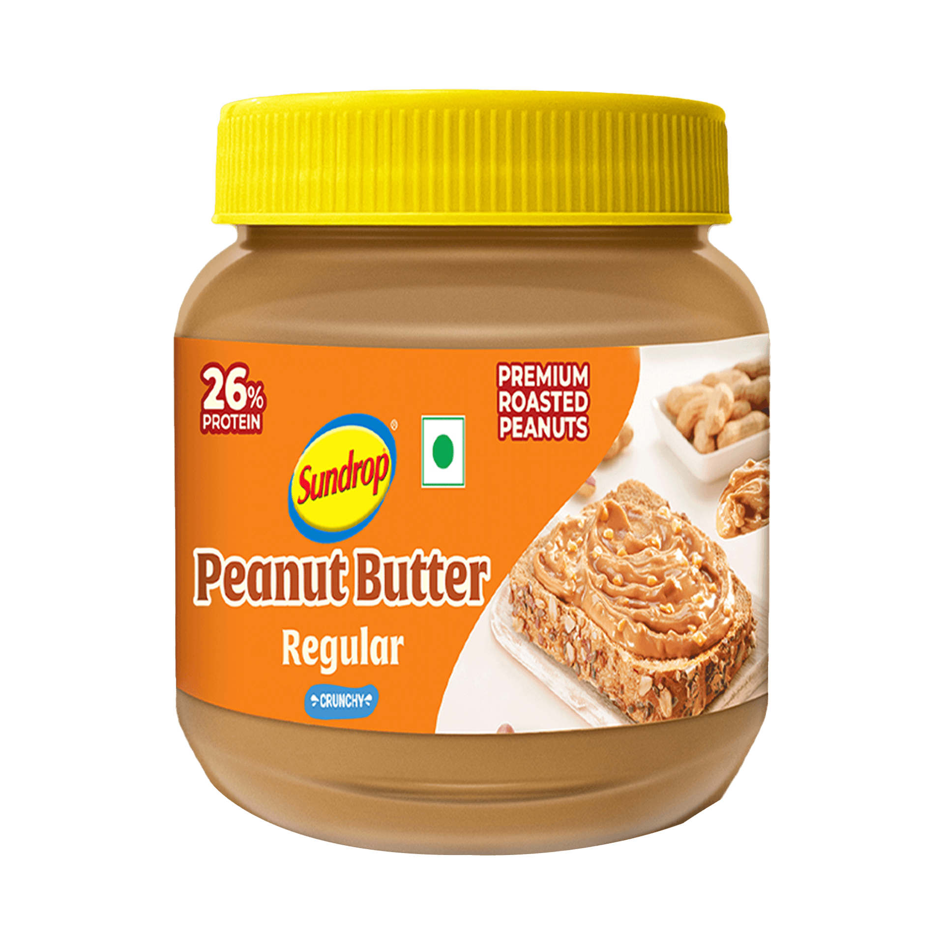 Sundrop Regular Crunchy Peanut Butter 300g 26 g - Image 1