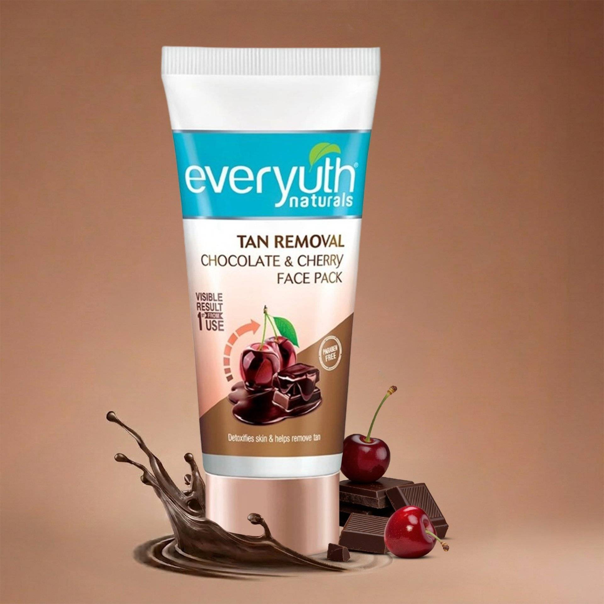 Everyuth Tan Removal Choco Cherry Pack 50g