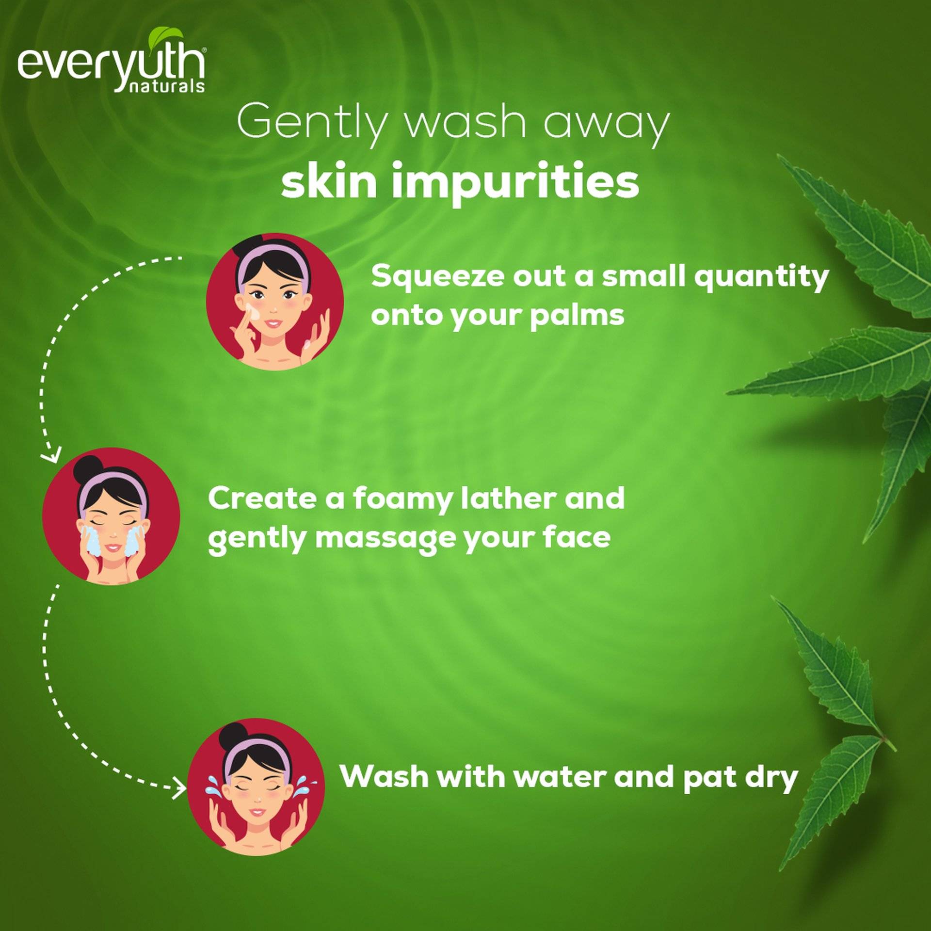 Everyuth Purifying Neem Facewash 150g - Image 5