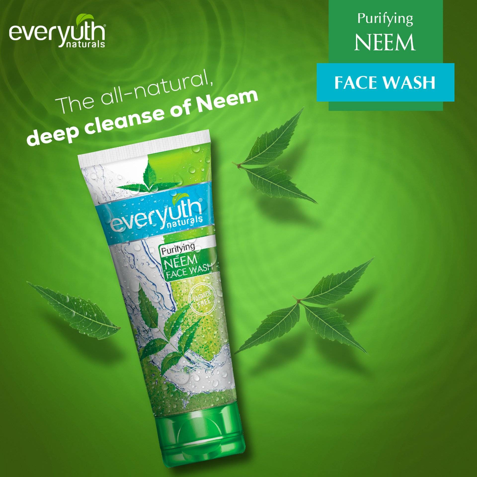 Everyuth Purifying Neem Facewash 150g - Image 4