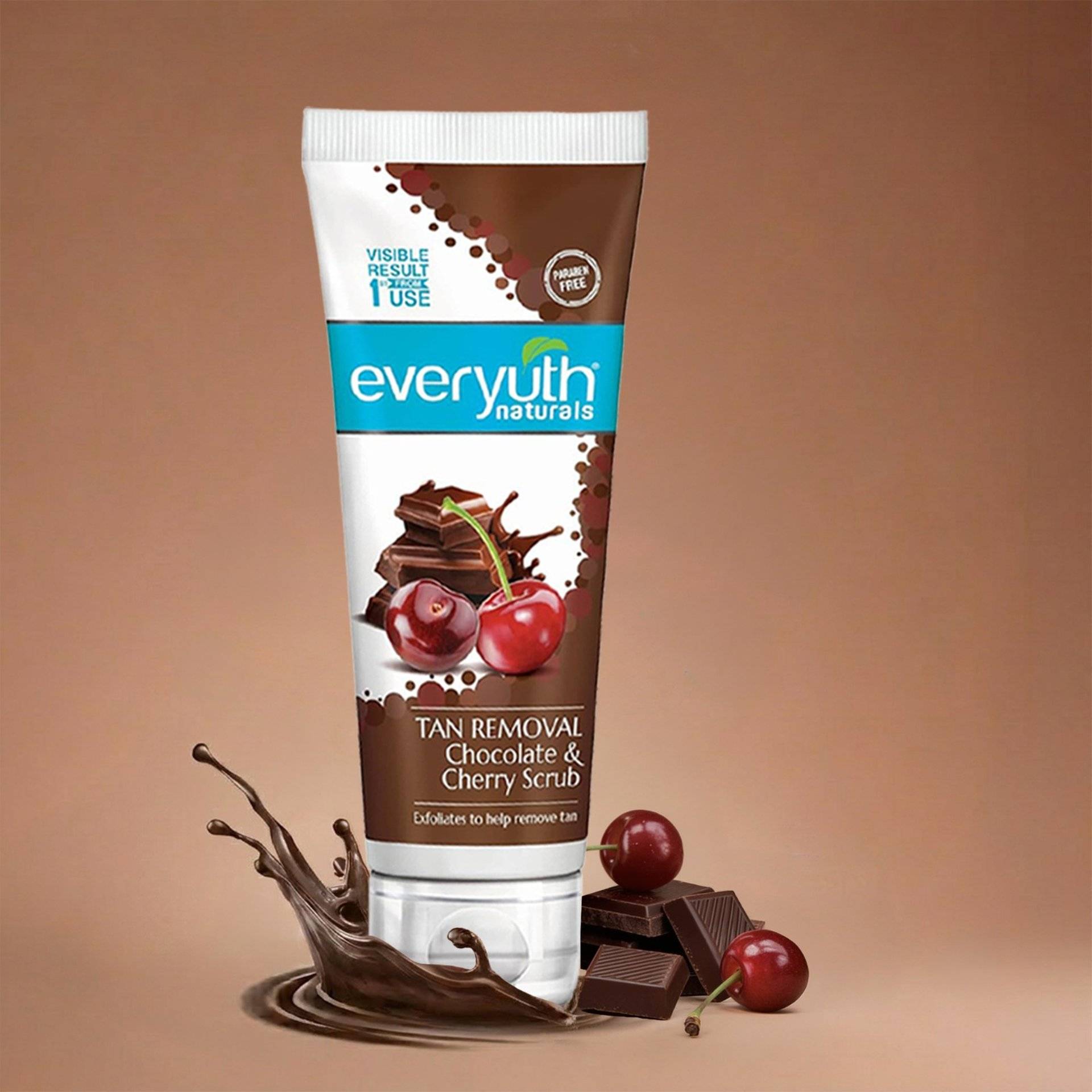 Everyuth Tan Removal Choco Cherry Scrub Pack - Image 1