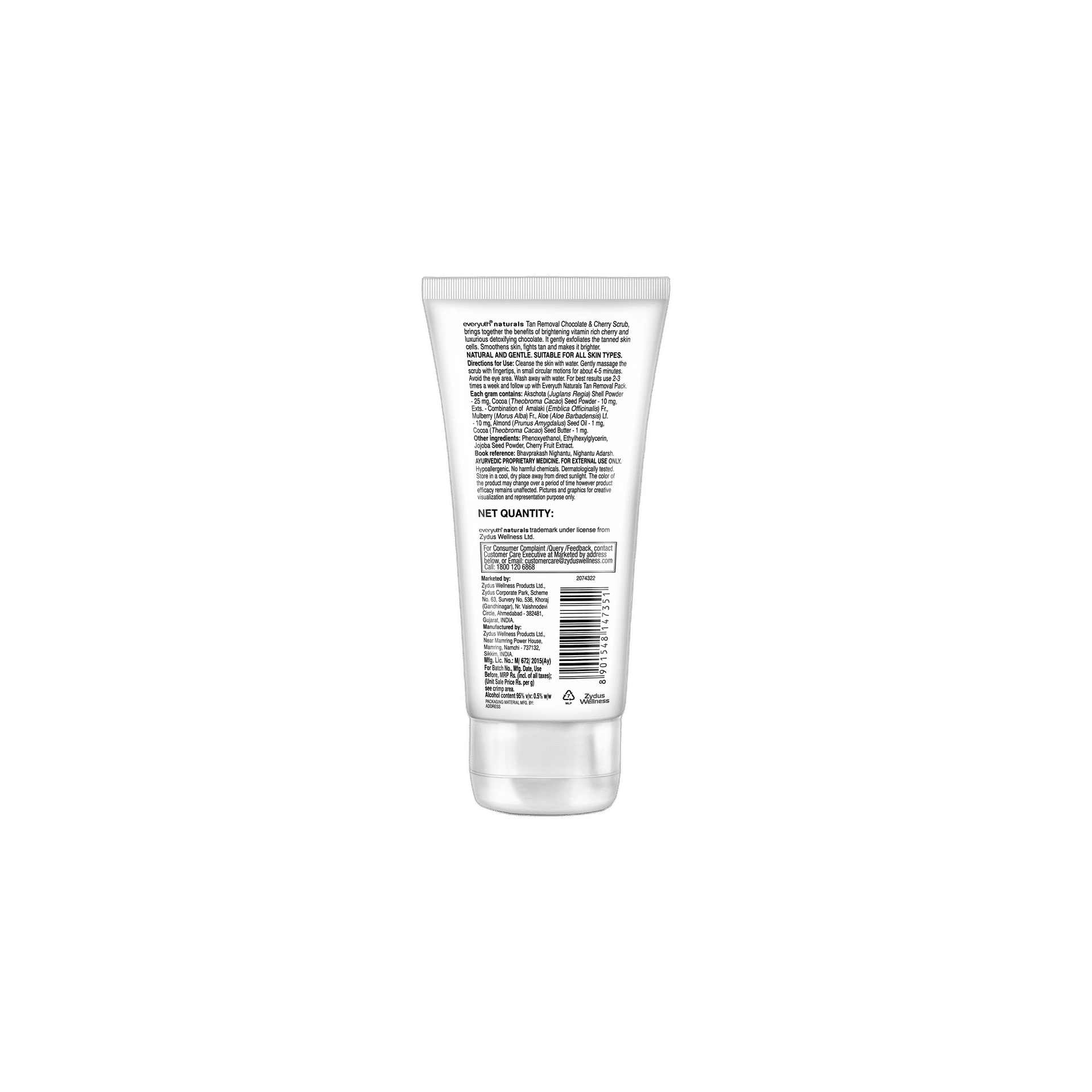 Everyuth Tan Removal Choco Cherry Scrub Pack - Image 2