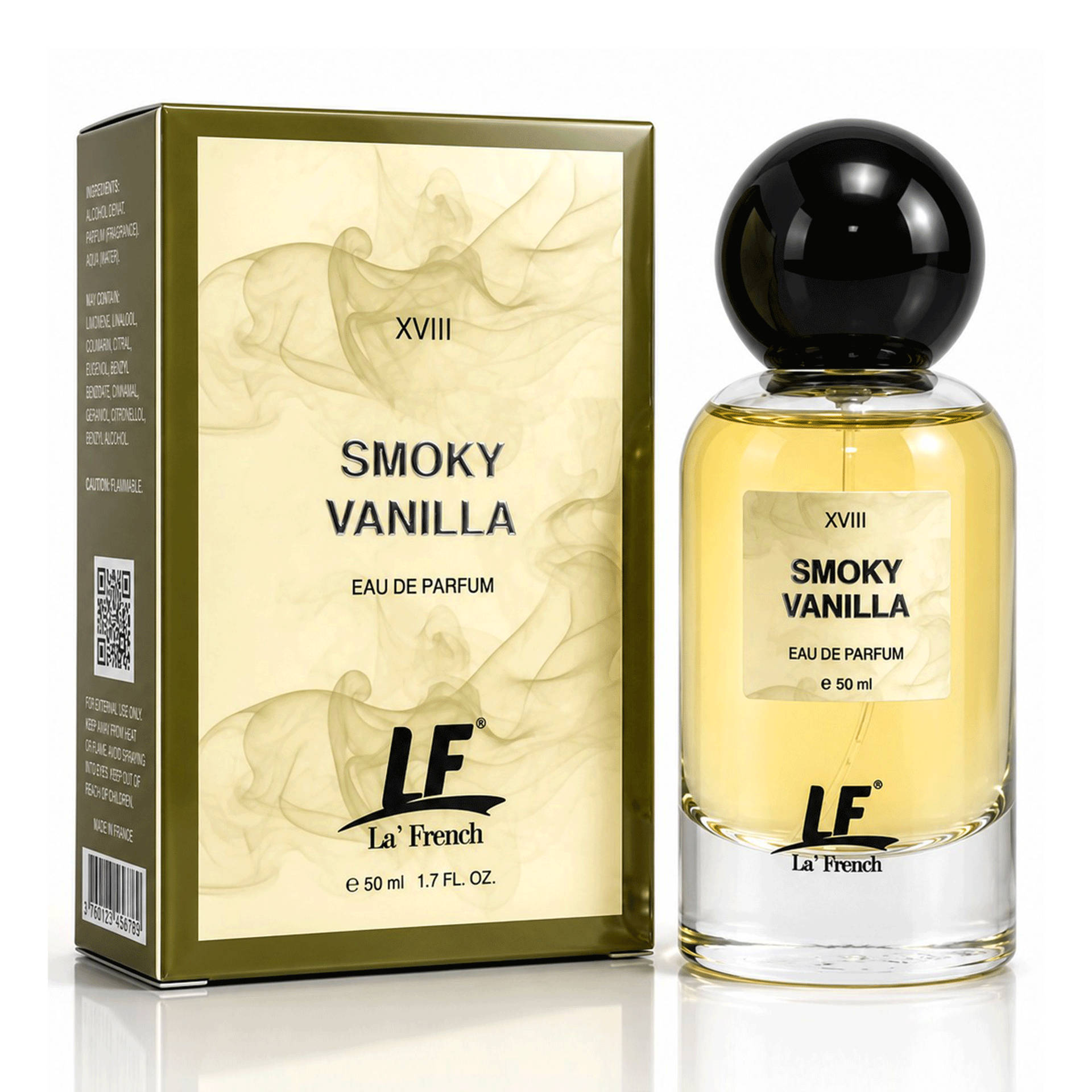 La French Smoky Vanilla Eau De Parfum 50 ml - Image 1