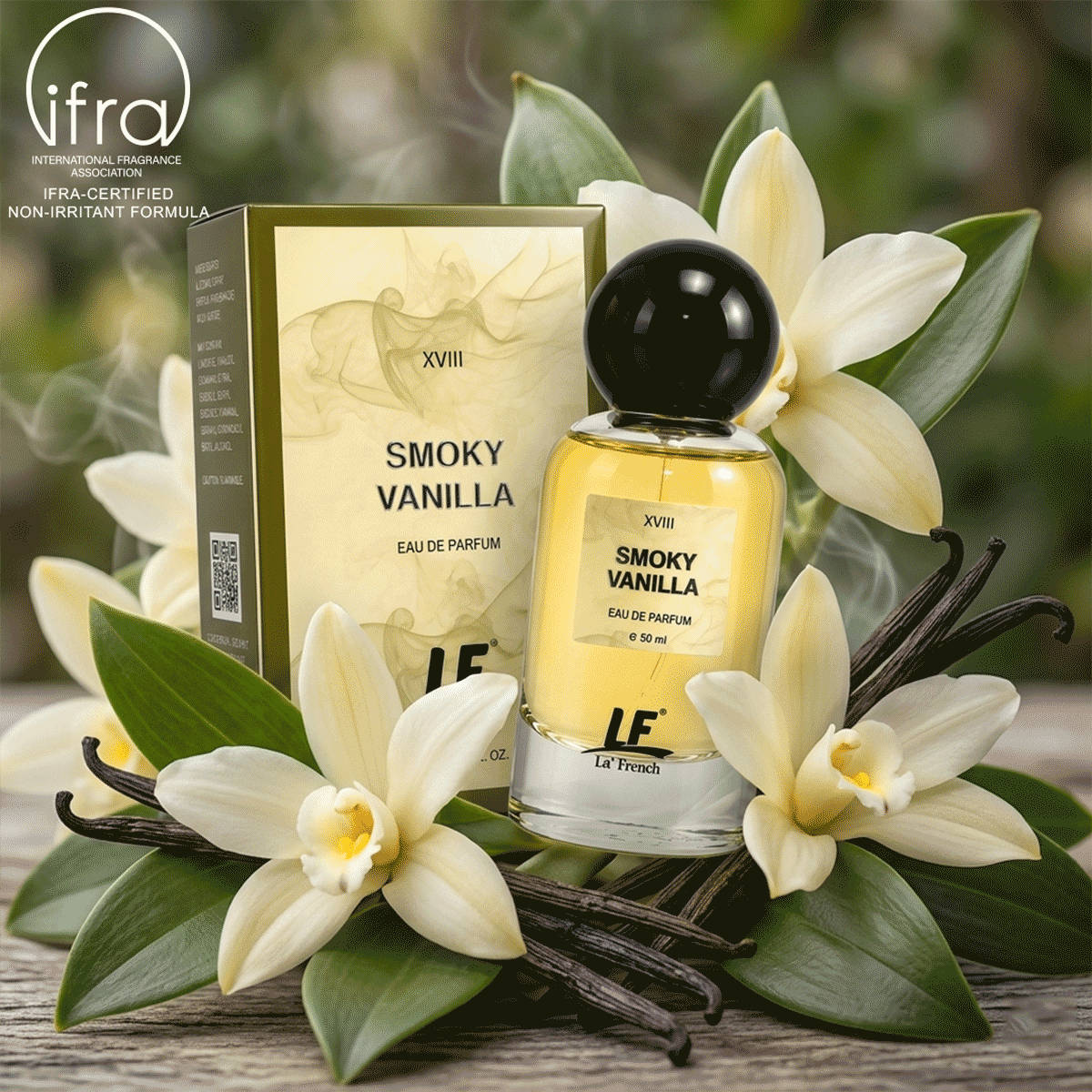La French Smoky Vanilla Eau De Parfum 50 ml - Image 5