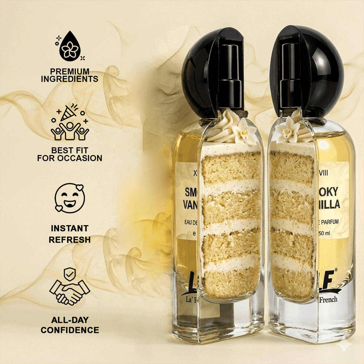 La French Smoky Vanilla Eau De Parfum 50 ml - Image 6