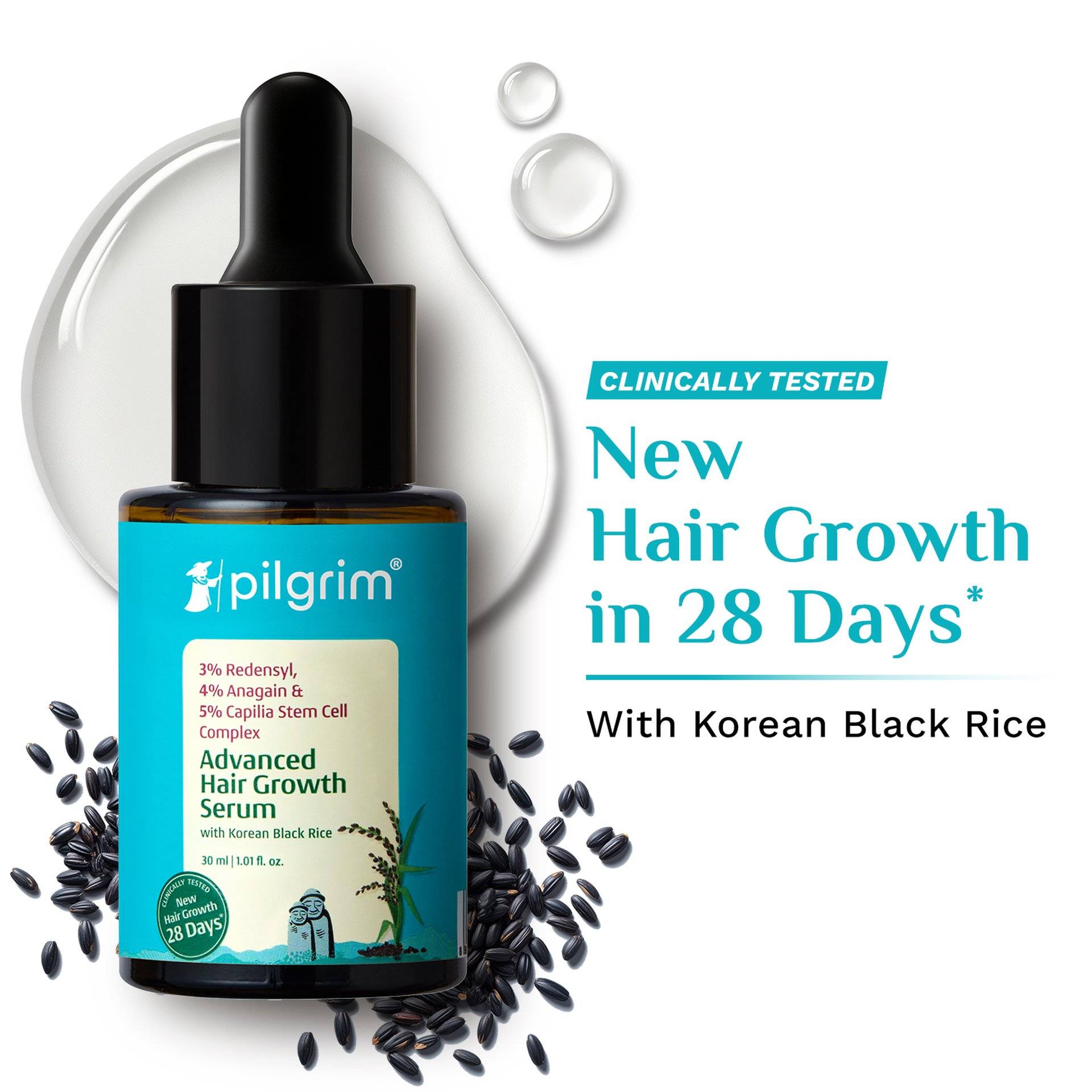 Pilgrim Redensyl 3% + Anagain 4% Hair Growth Serum - Image 4