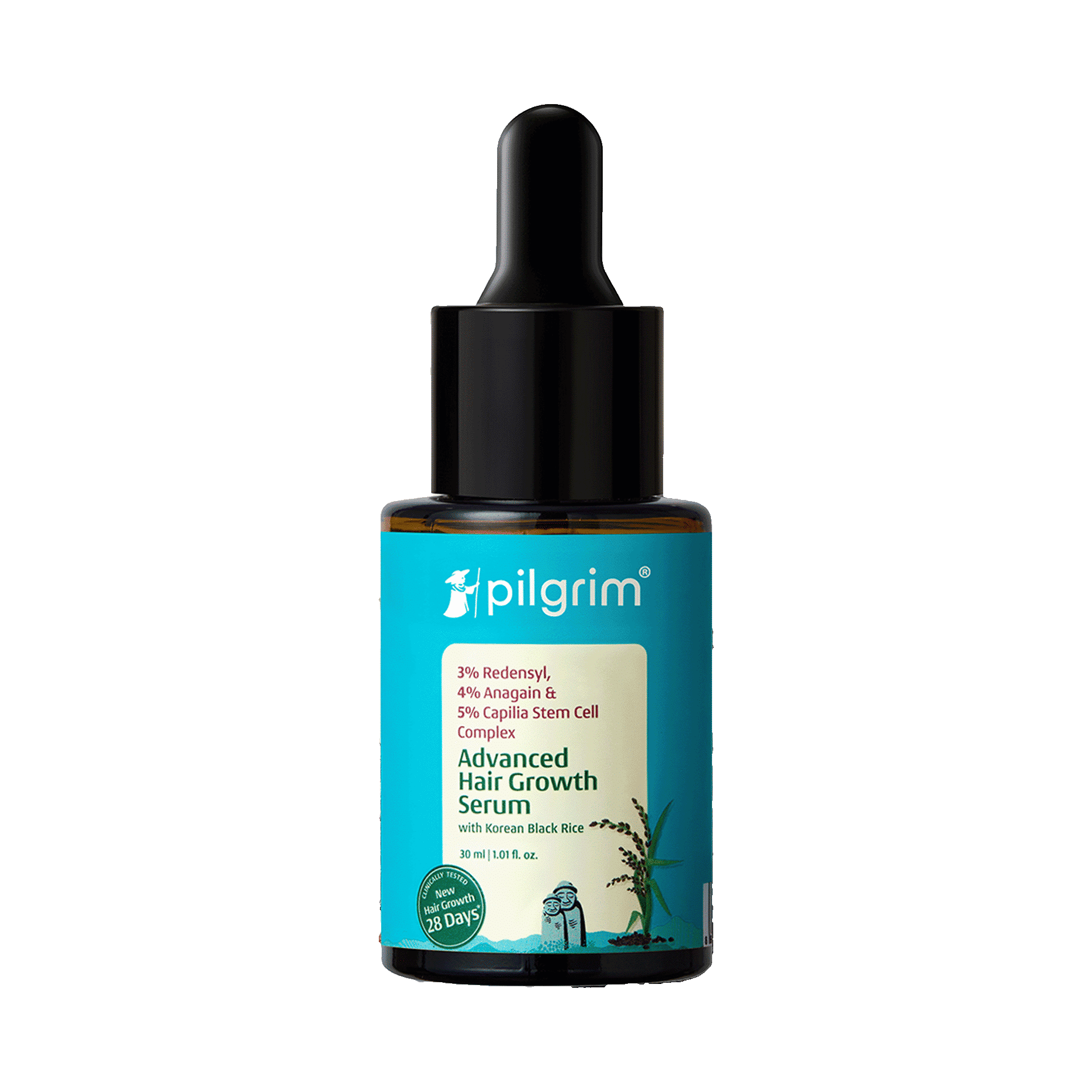 Pilgrim Redensyl 3% + Anagain 4% Hair Growth Serum - Image 1